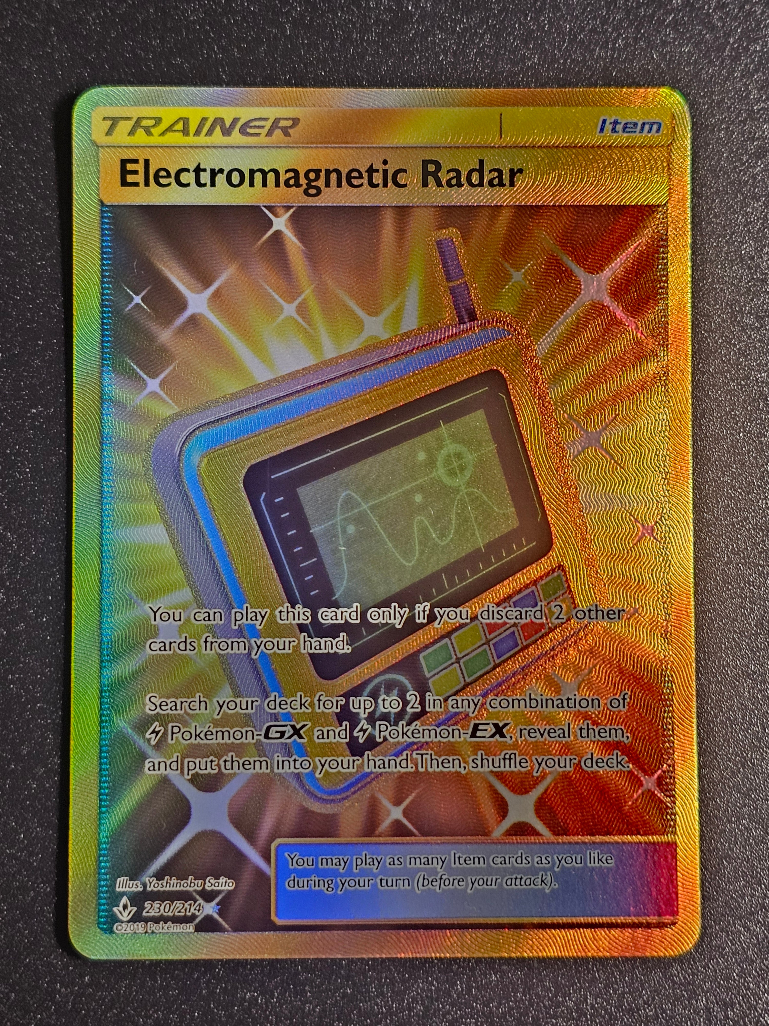 Pokemon TCG - Electromagnetic Radar 230/214 Unbroken Bonds