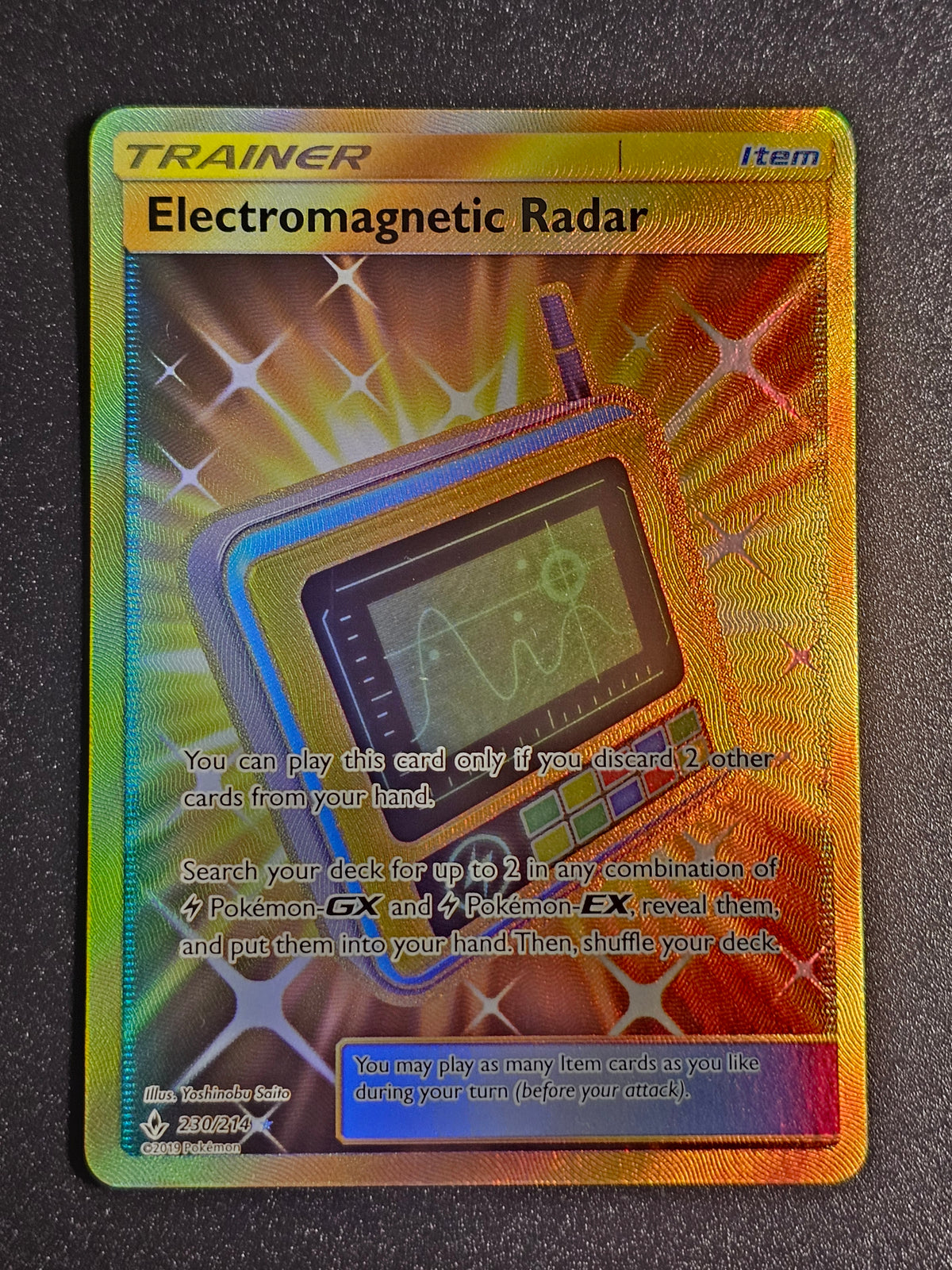 Pokemon TCG - Electromagnetic Radar 230/214 Unbroken Bonds