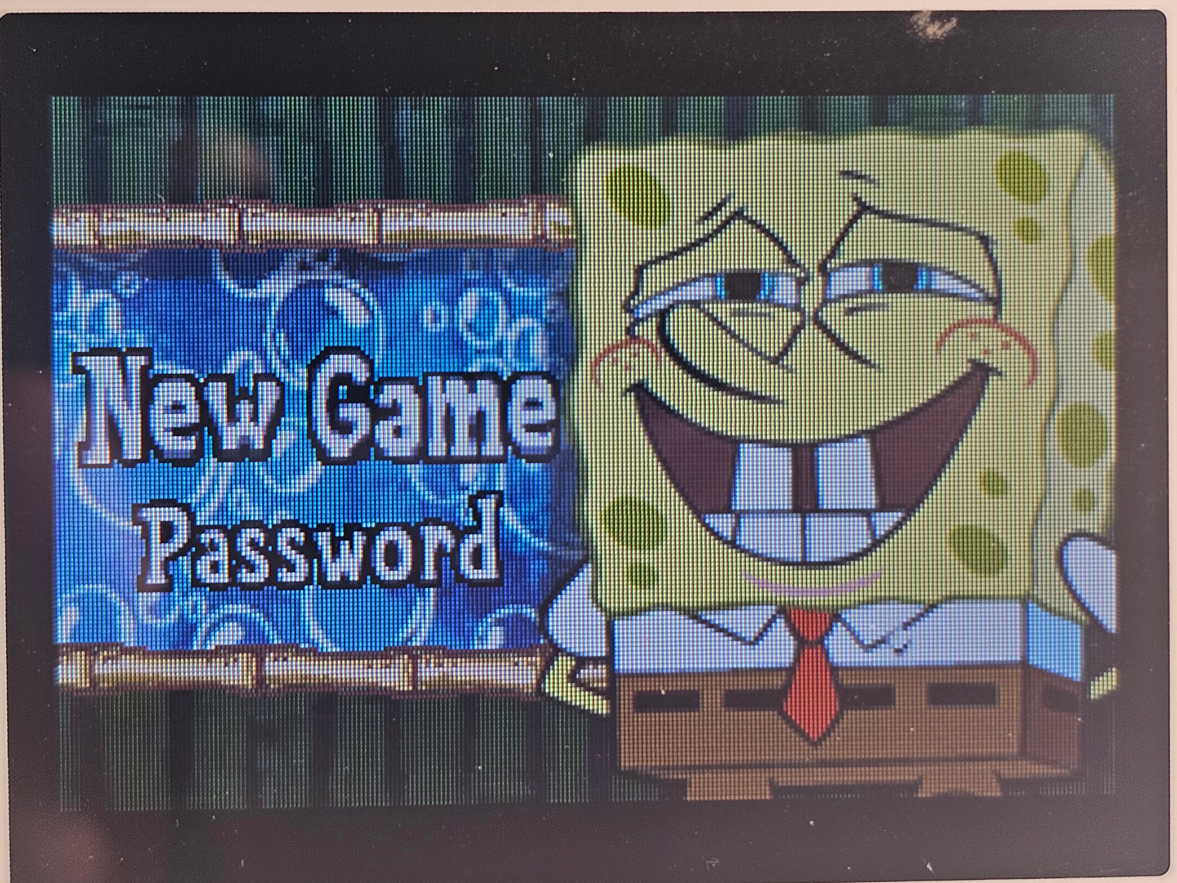 GBA - The Spongebob Squarepants Movie