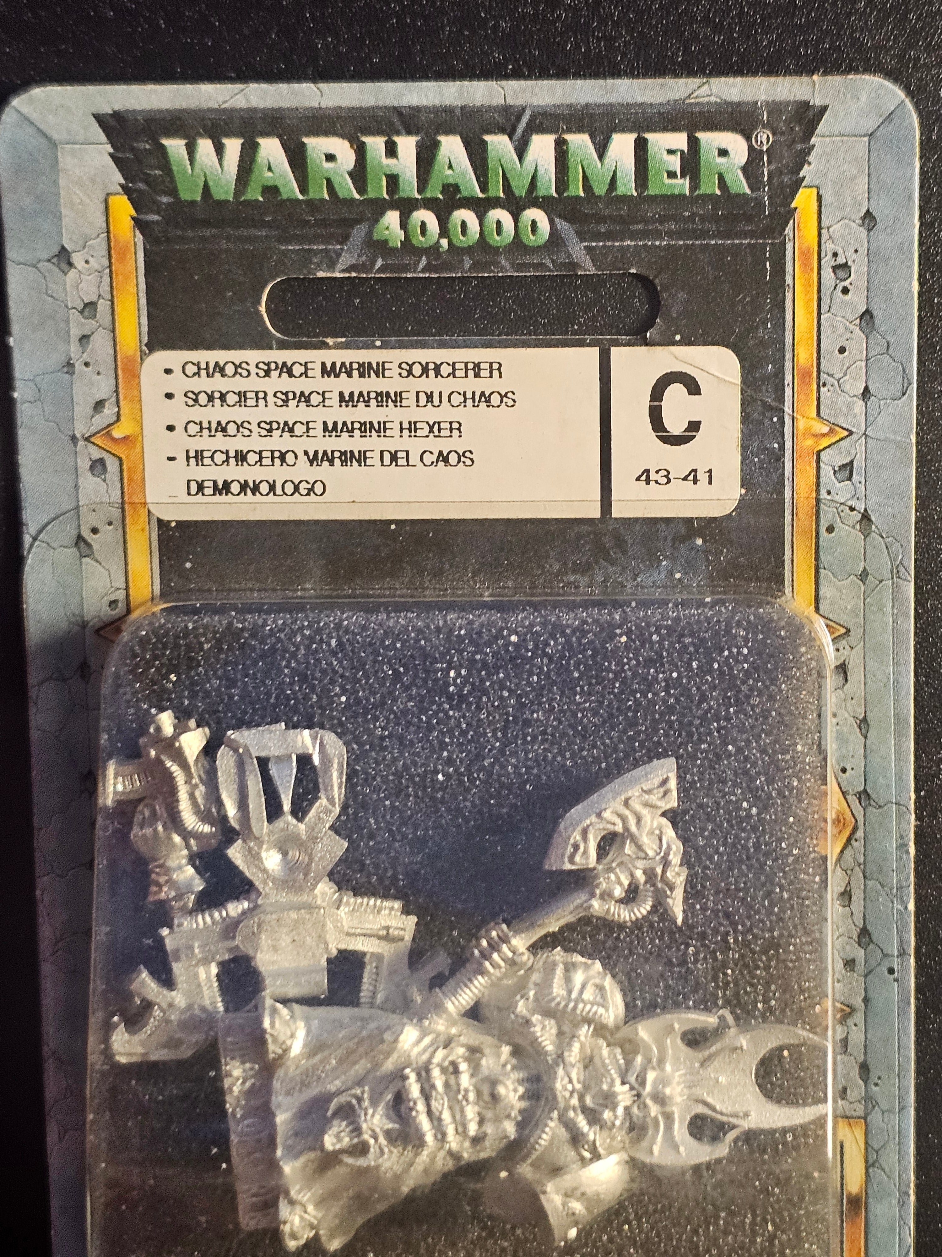Warhammer 40k Chaos Space Marine Sorcerer