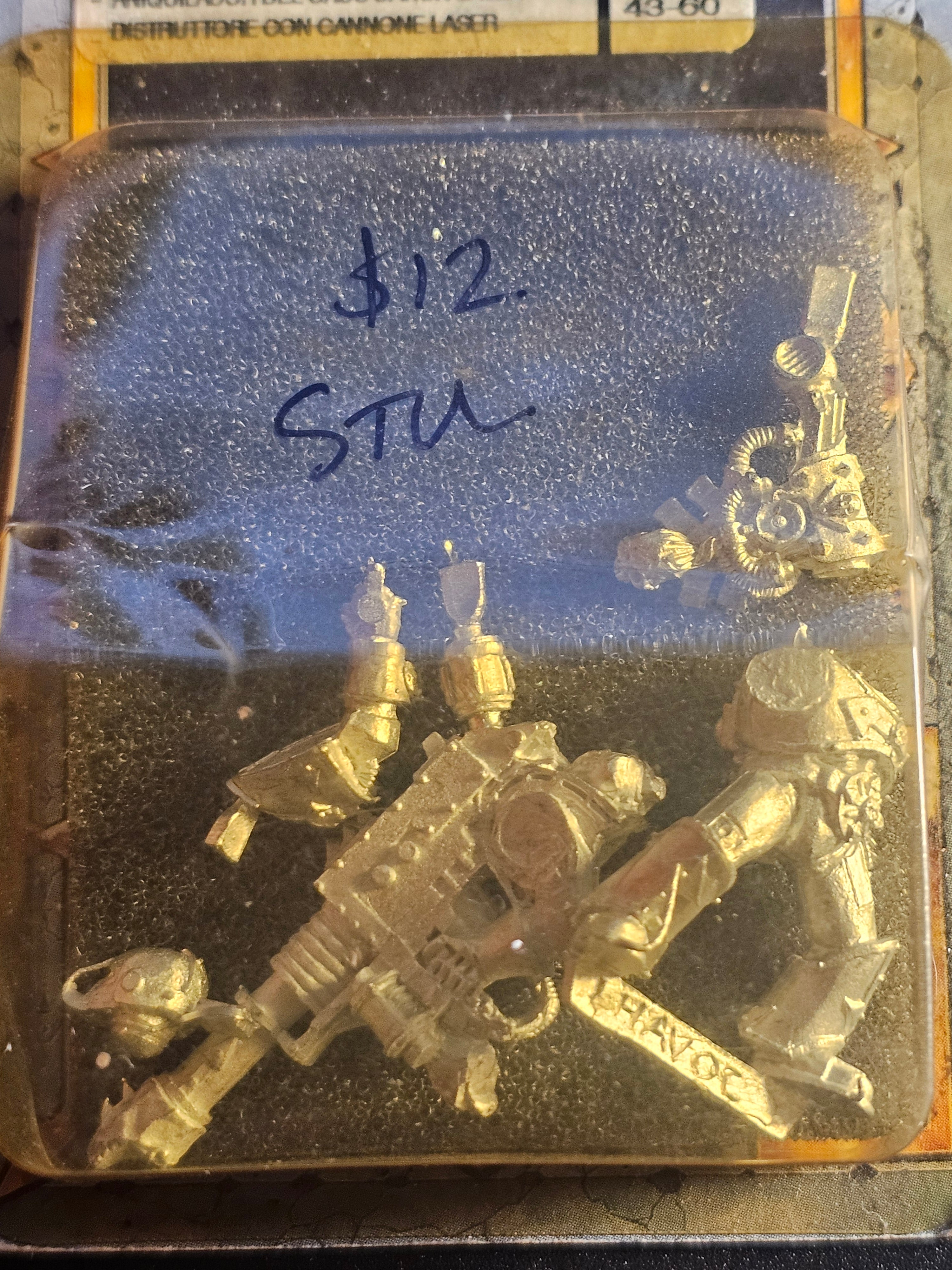 Warhammer 40k Metal Chaos Havoc with Lascannon