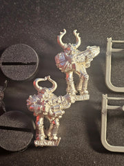 Warhammer 40k Metal Chaos Marines with Assault Weapon