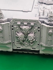 Warhammer 40k Death Guard Rhino with Forgeworld Doors