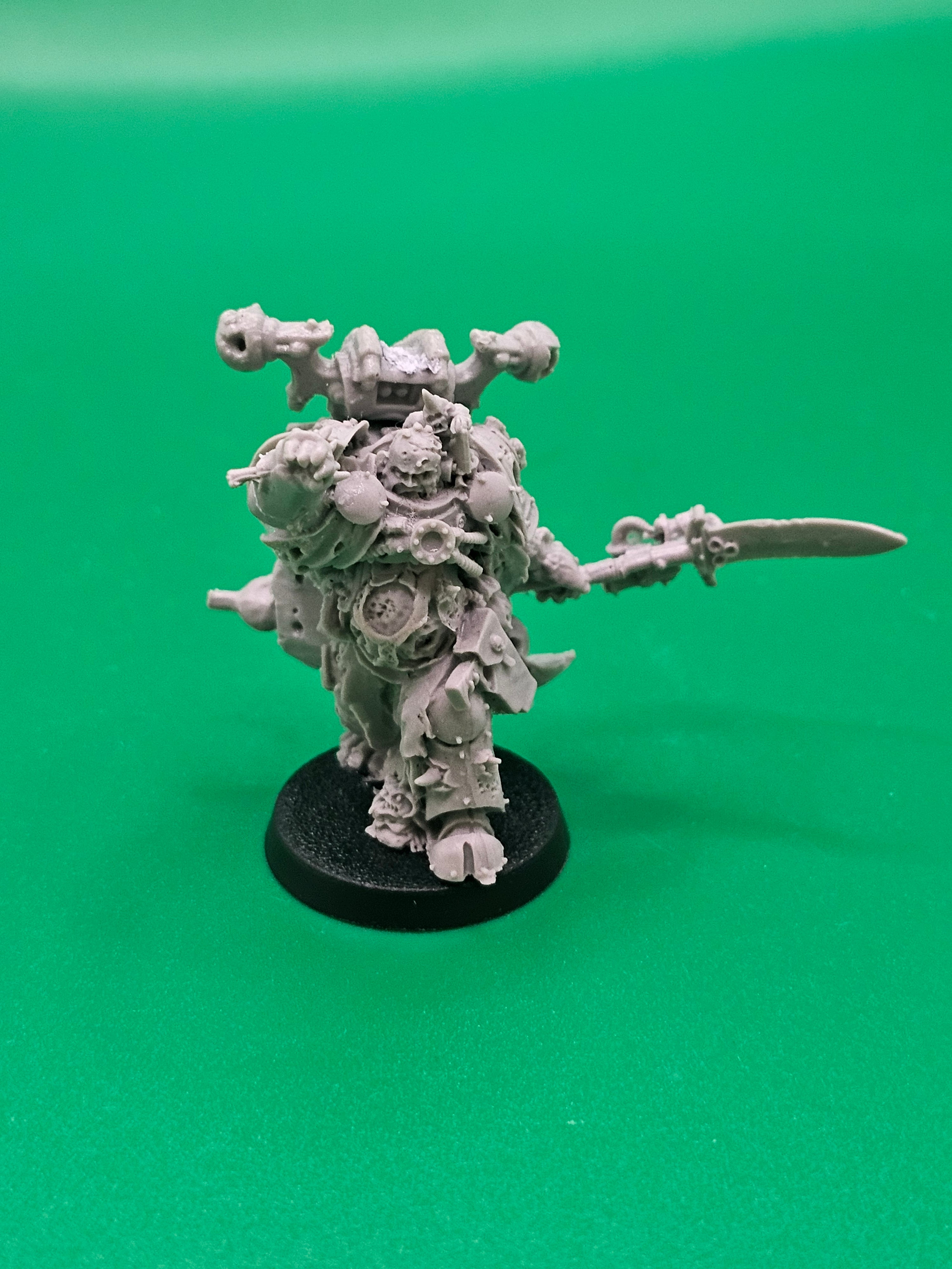 Warhammer Death Guard Forge world Death Guard sorcerer
