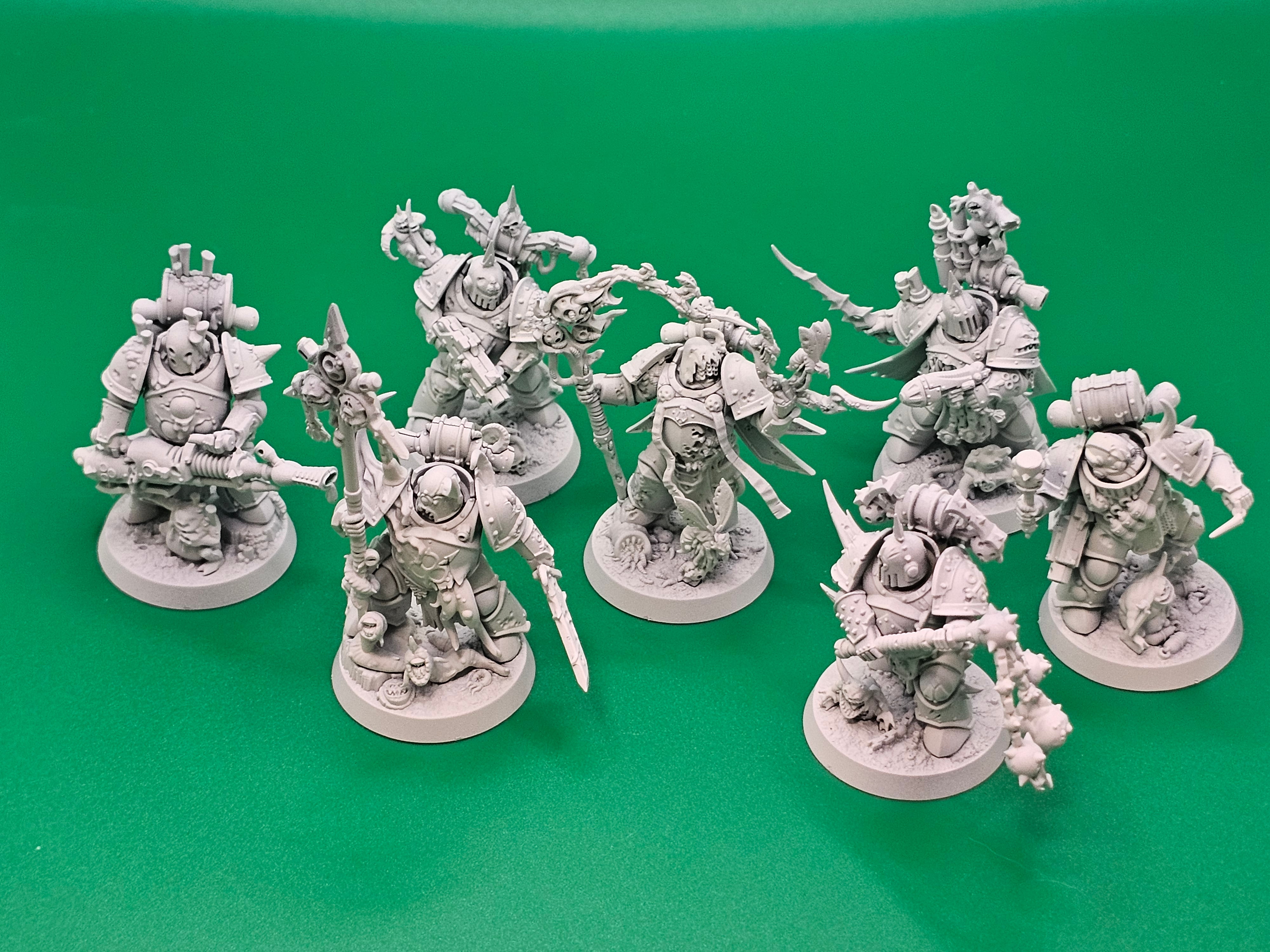 Warhammer 40k Death Guard Plague Marine Kill Team