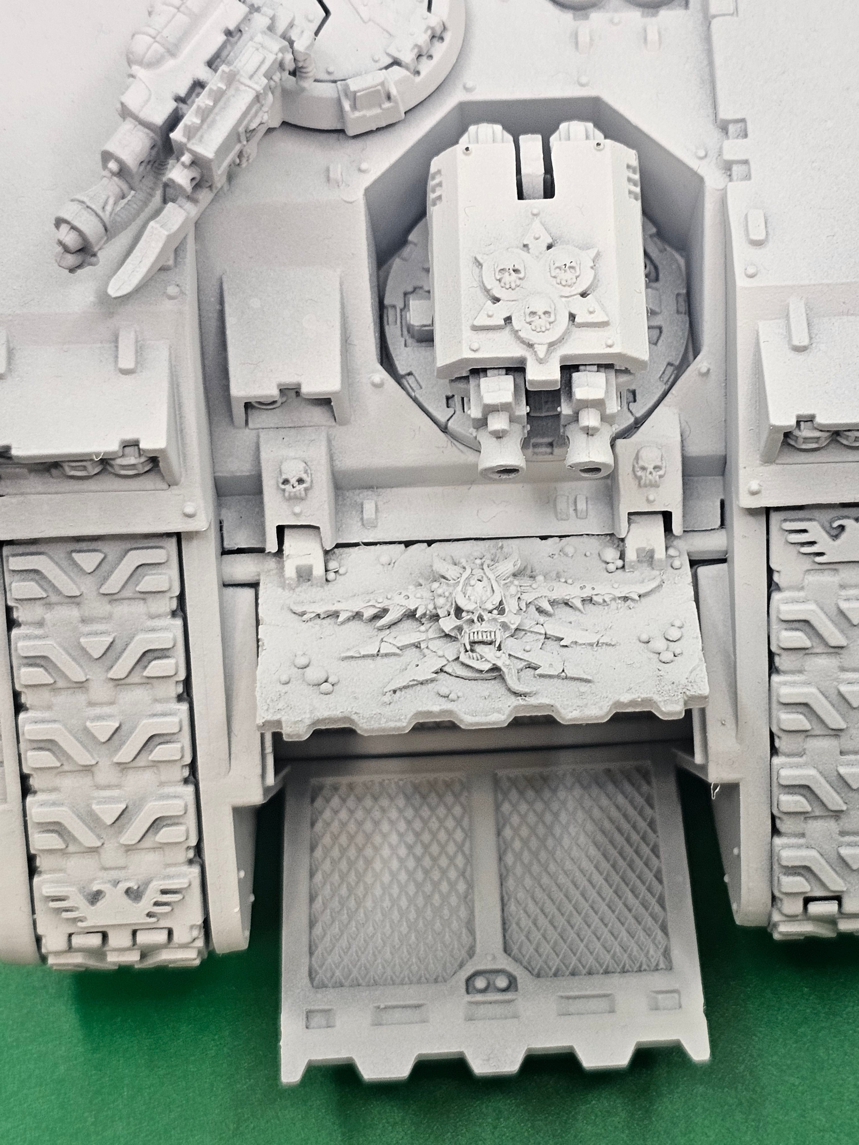 Warhammer Death Guard Land Raider with Forge World Doors