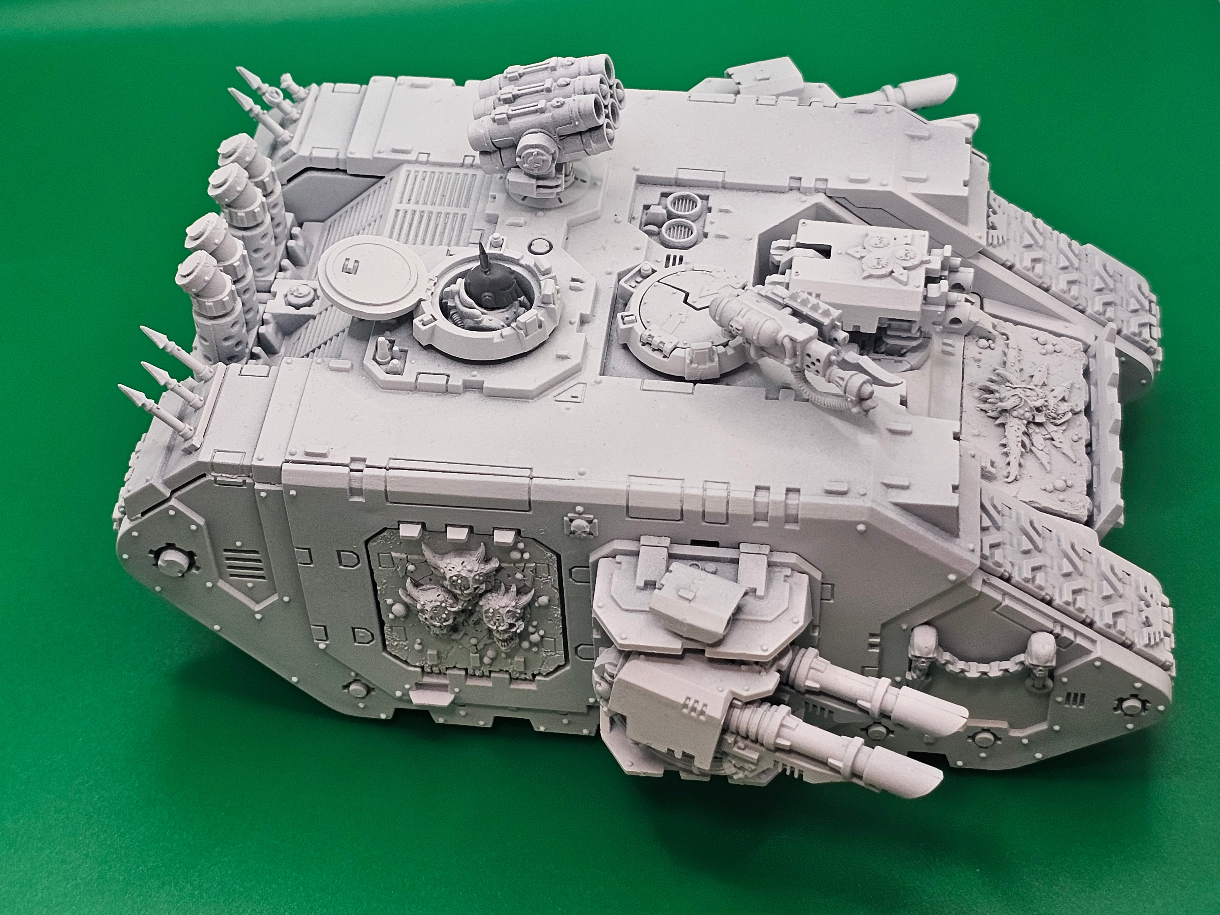 Warhammer Death Guard Land Raider with Forge World Doors