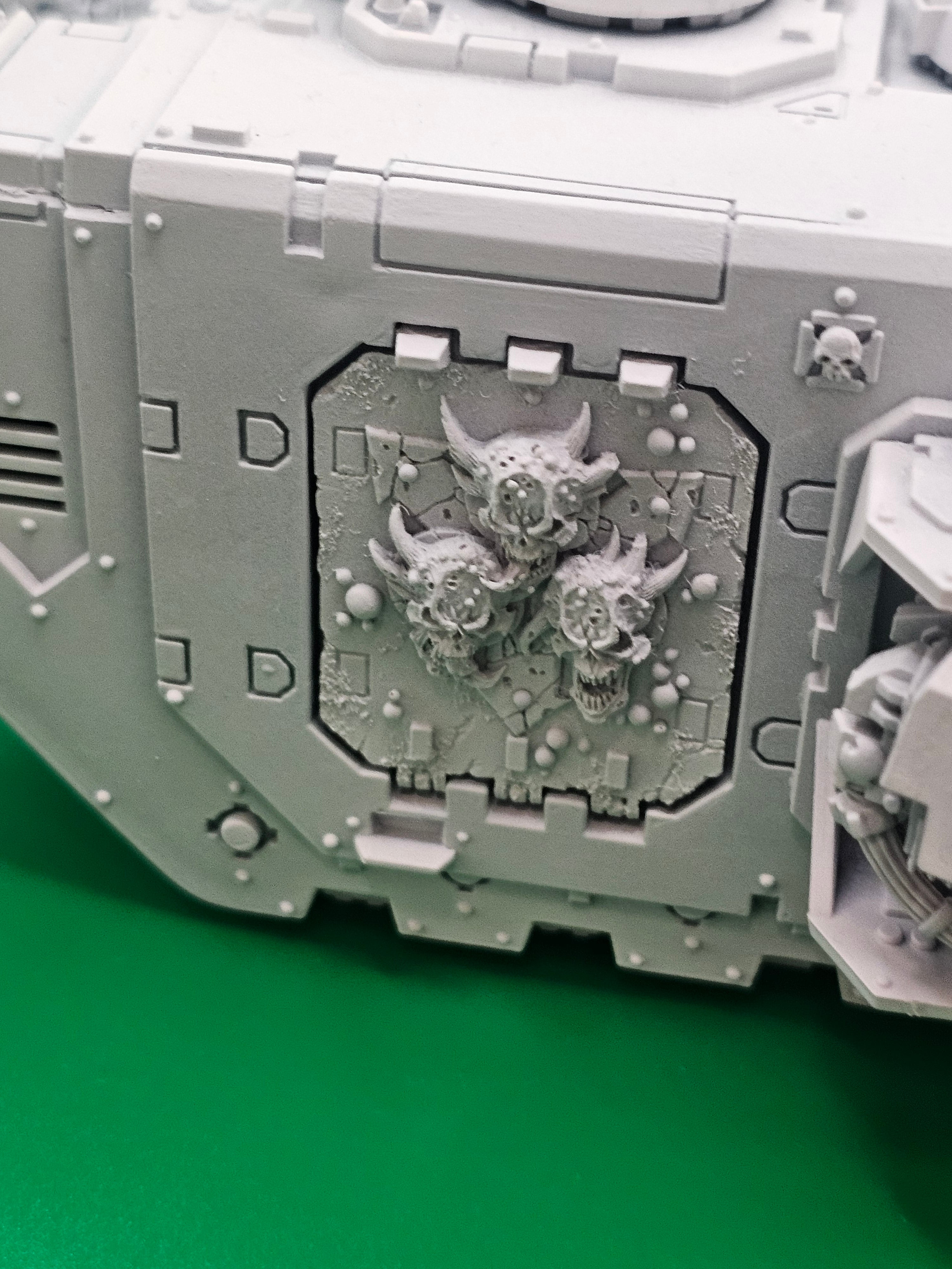 Warhammer Death Guard Land Raider with Forge World Doors