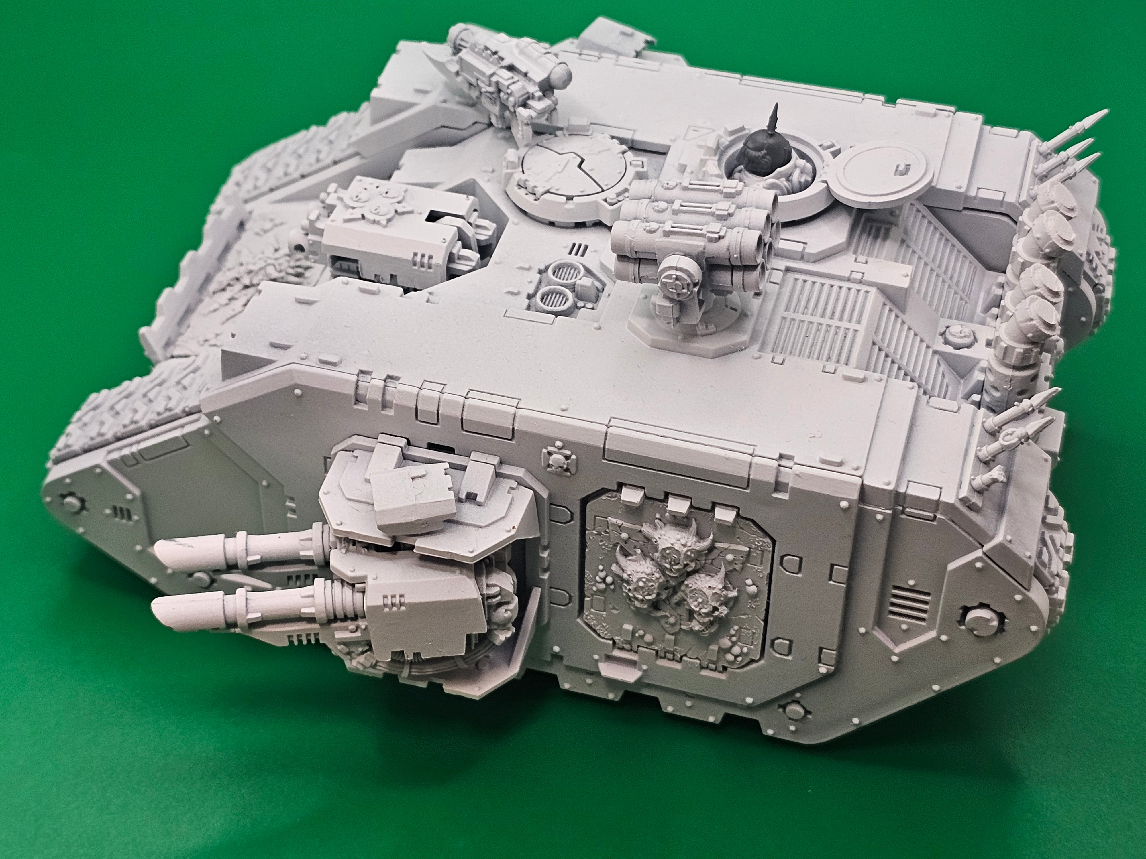 Warhammer Death Guard Land Raider with Forge World Doors
