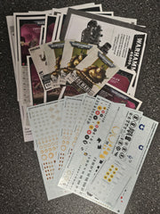 Warhammer 40k Chaos Transfer Sheets and Manuals