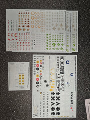 Warhammer 40k Chaos Transfer Sheets and Manuals