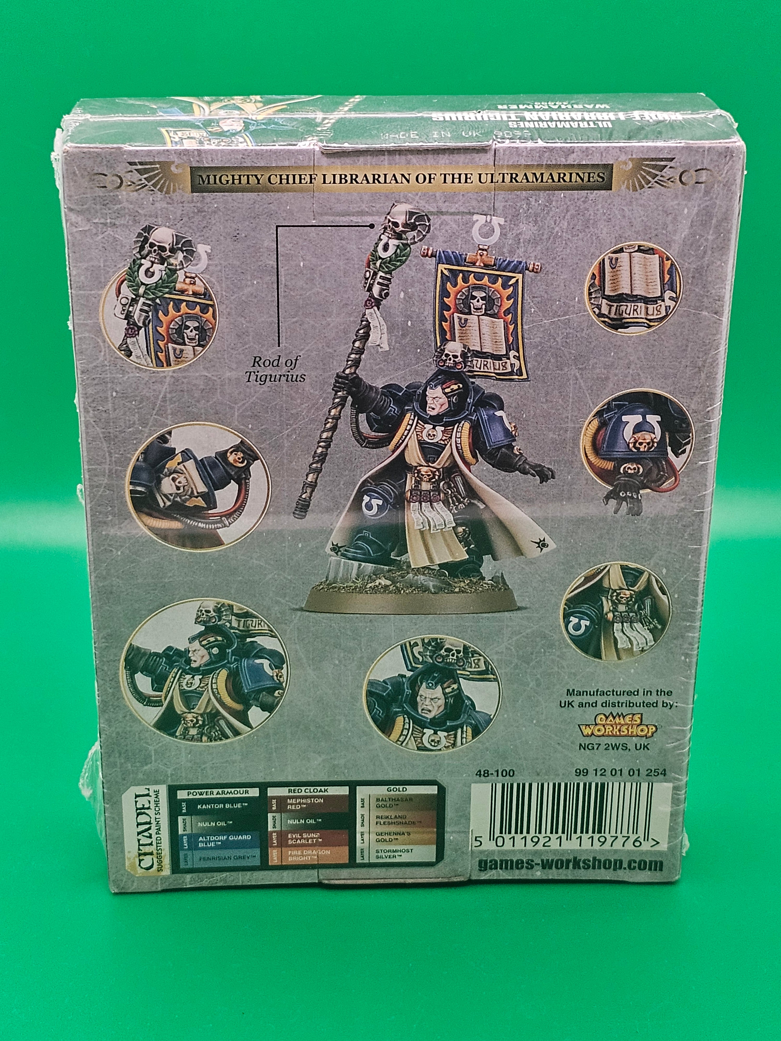 Warhammer 40k Ultramarines Chief Librarian Tigurius