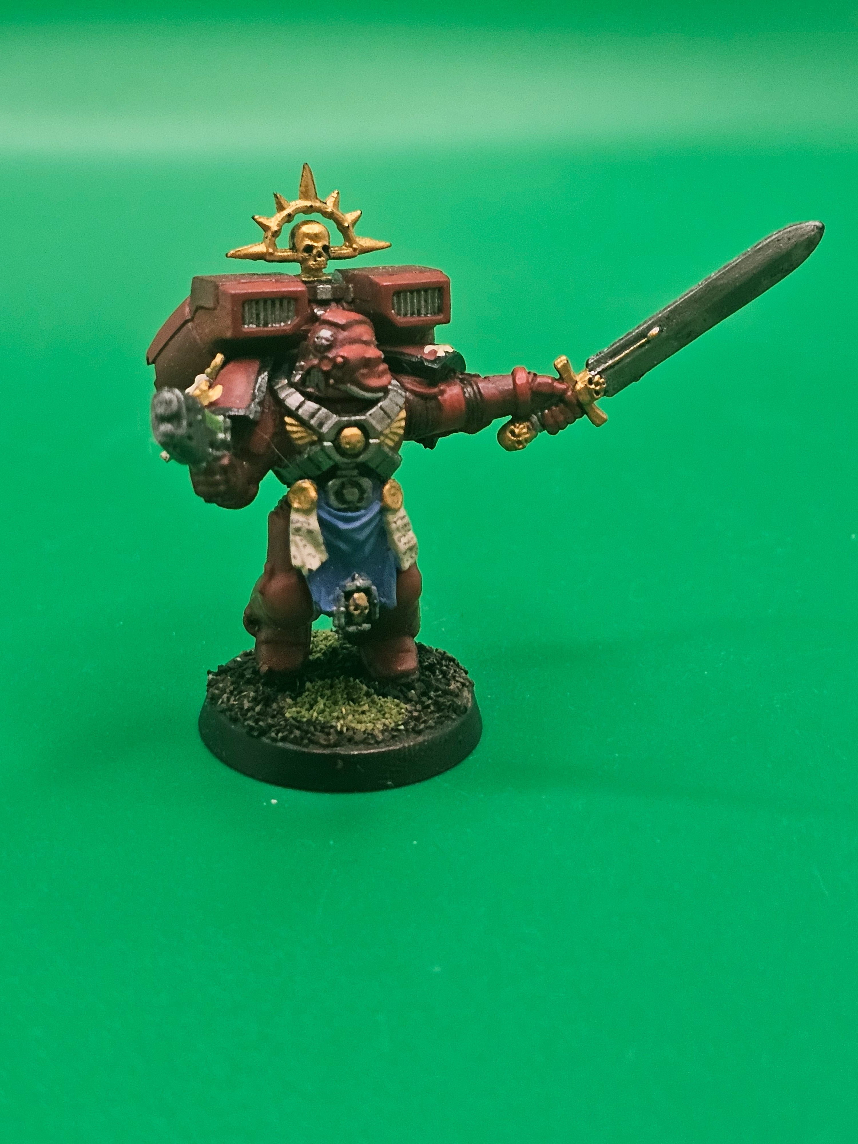 Warhammer 40k Space Marine Captain with Jump Pack