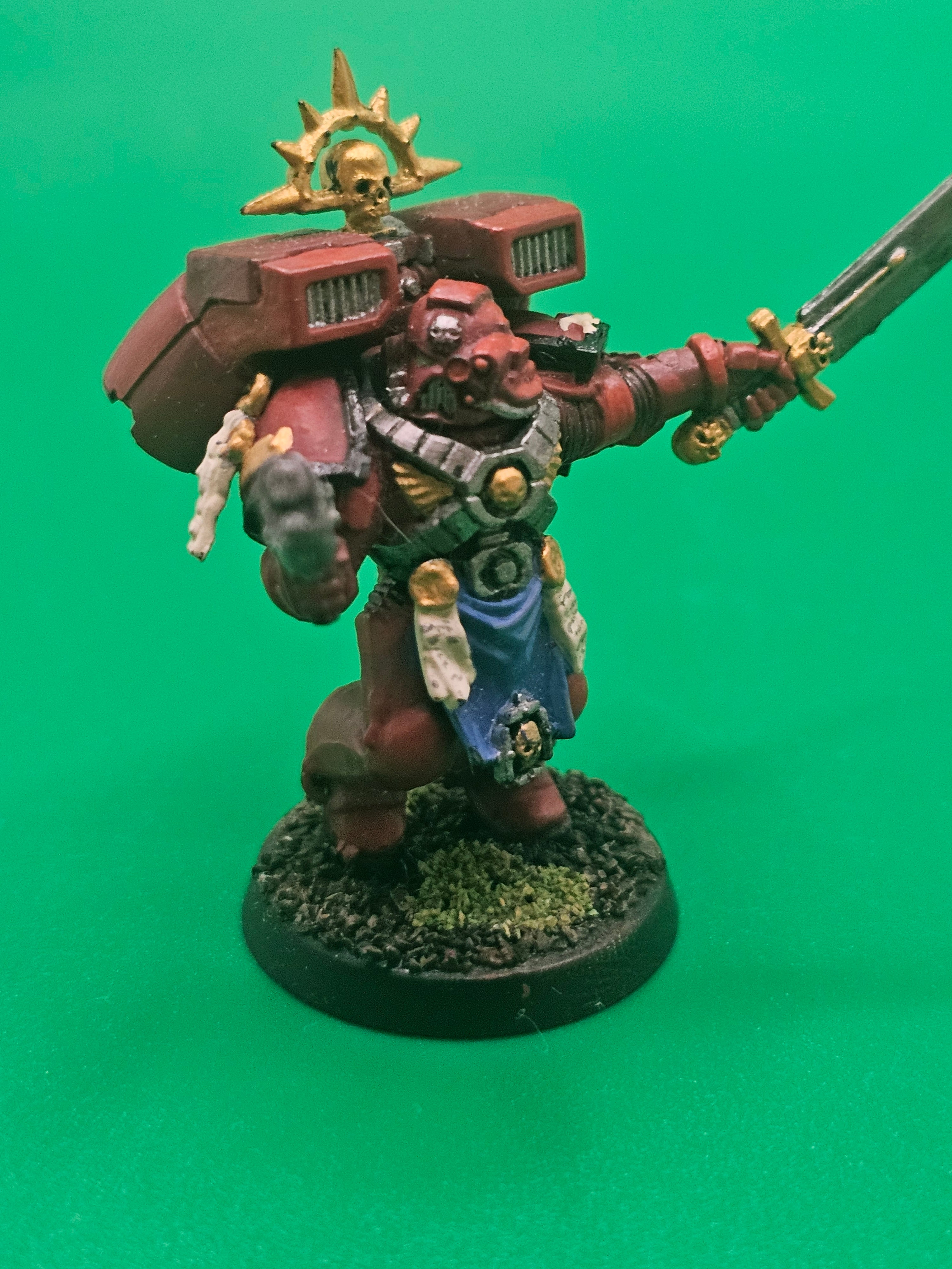 Warhammer 40k Space Marine Captain with Jump Pack