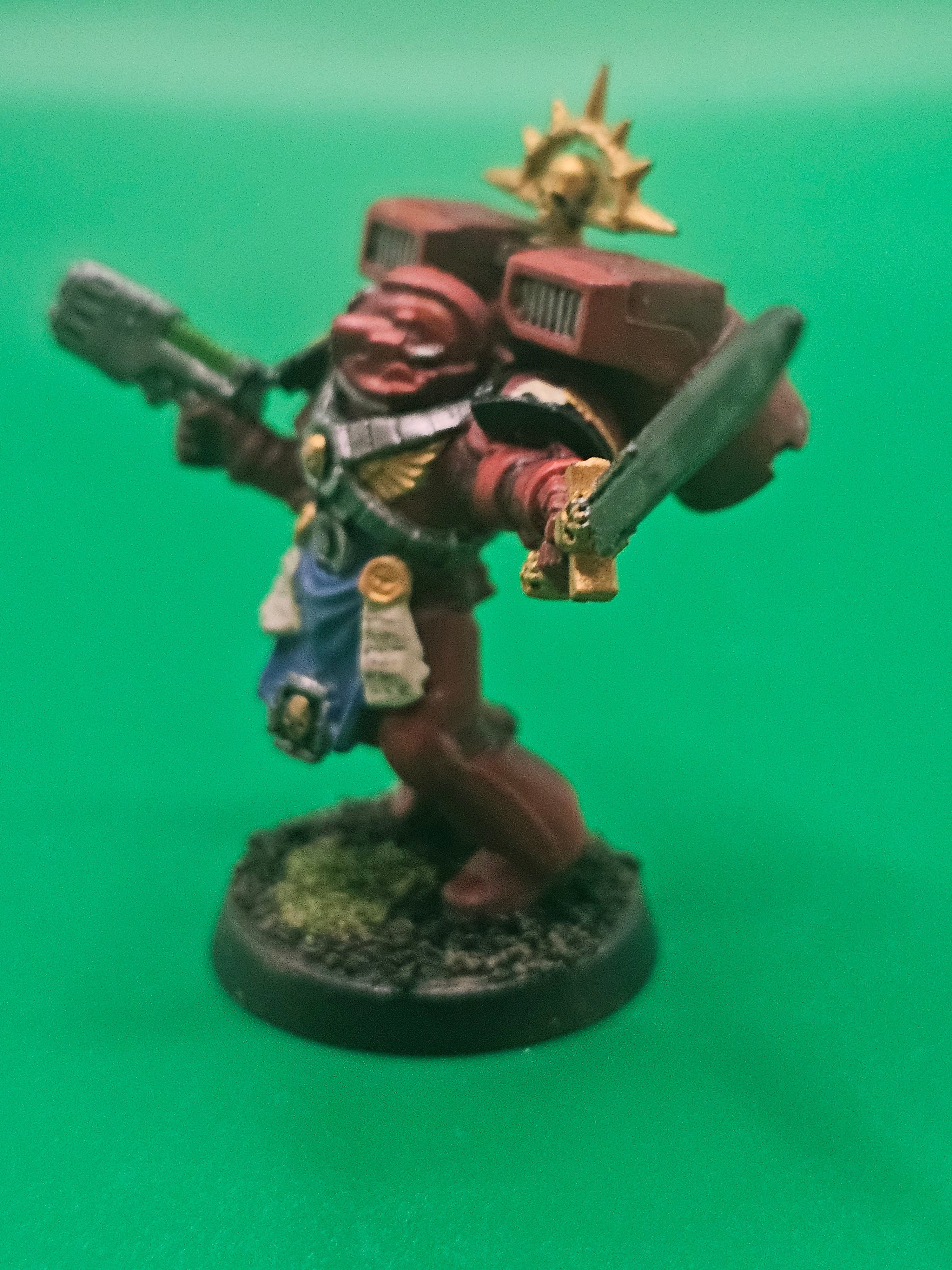 Warhammer 40k Space Marine Captain with Jump Pack