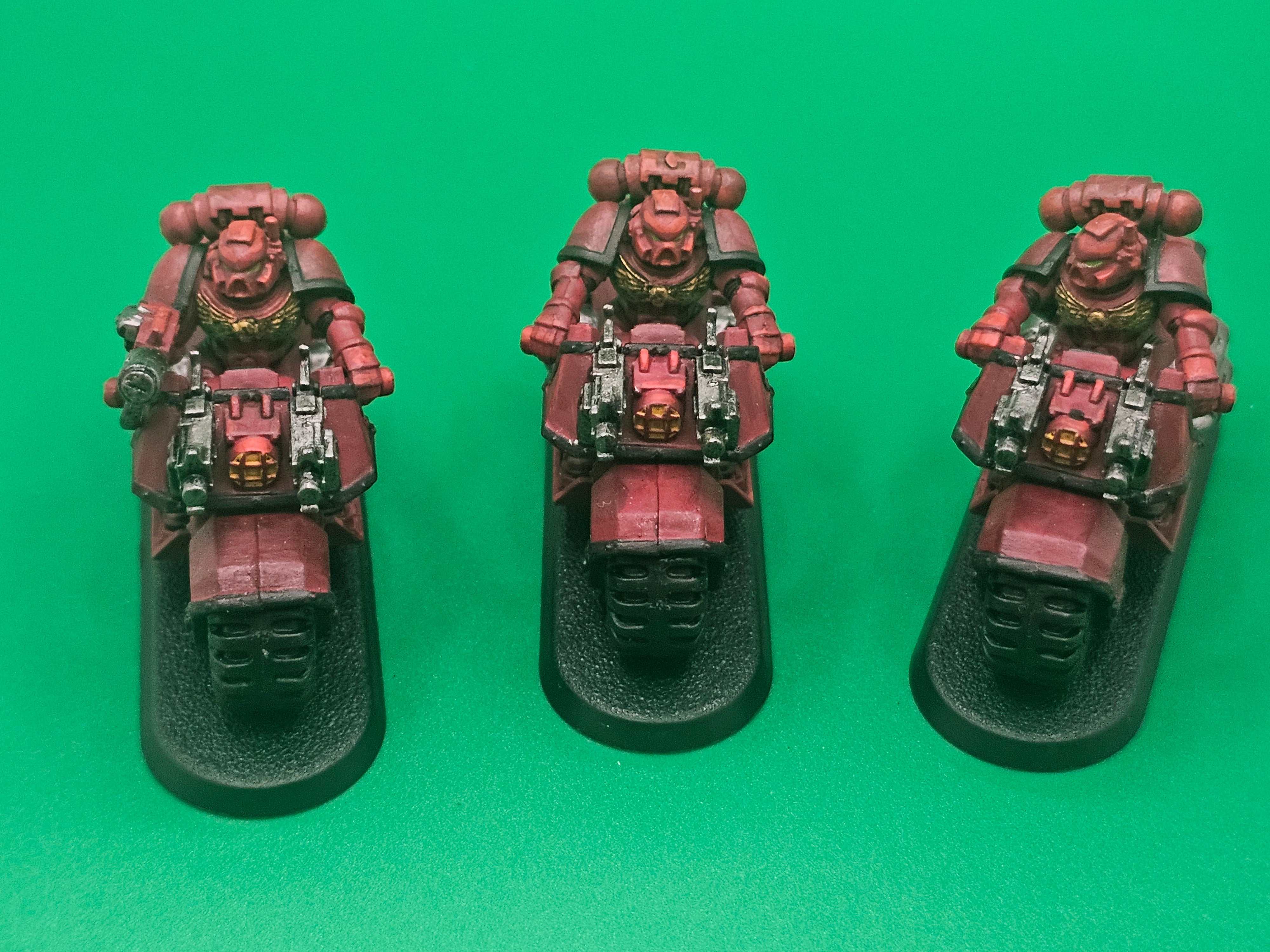 Warhammer 40k Space Marine Bike Squad