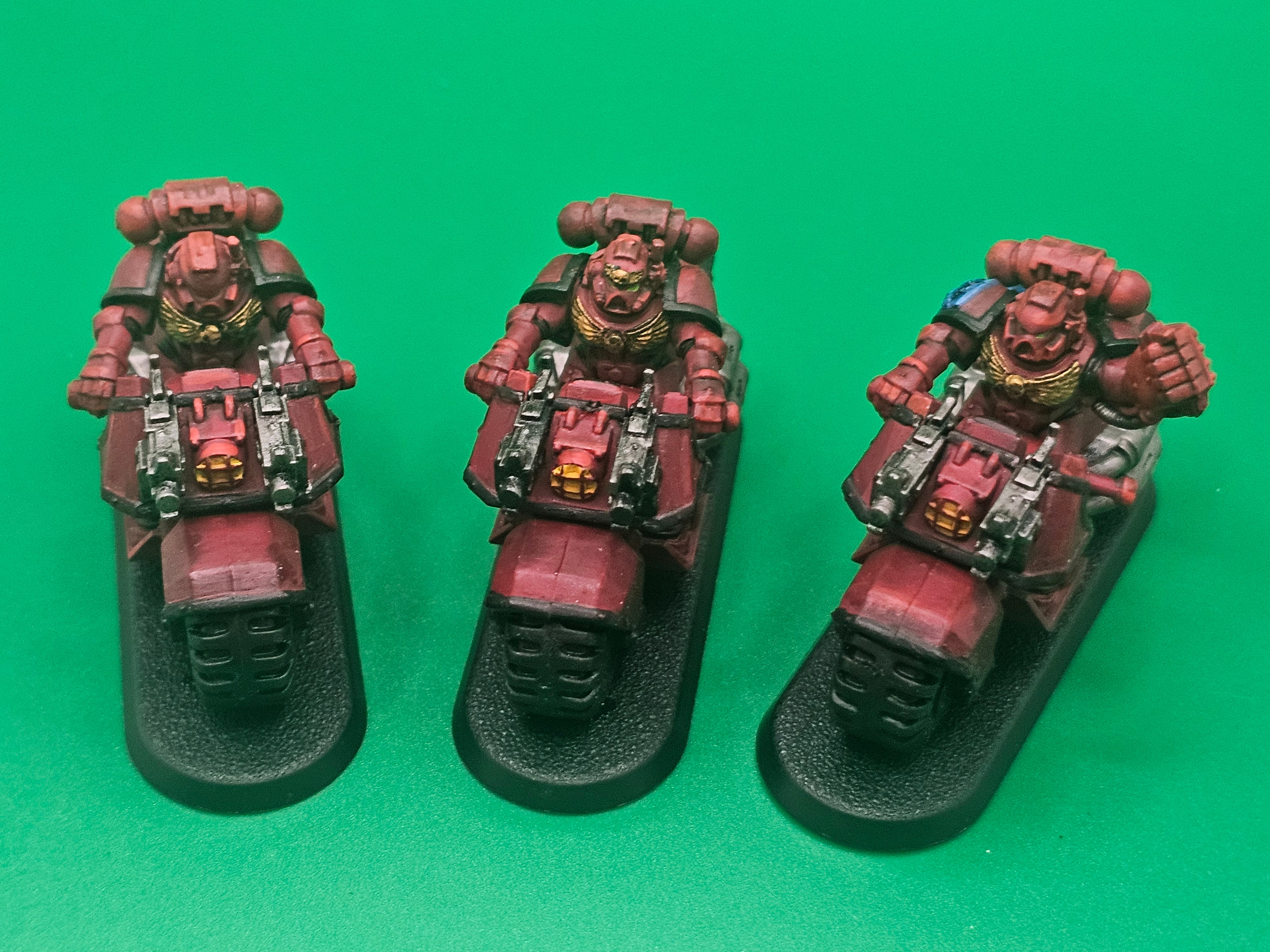 Warhammer 40k Space Marine Bike Squad