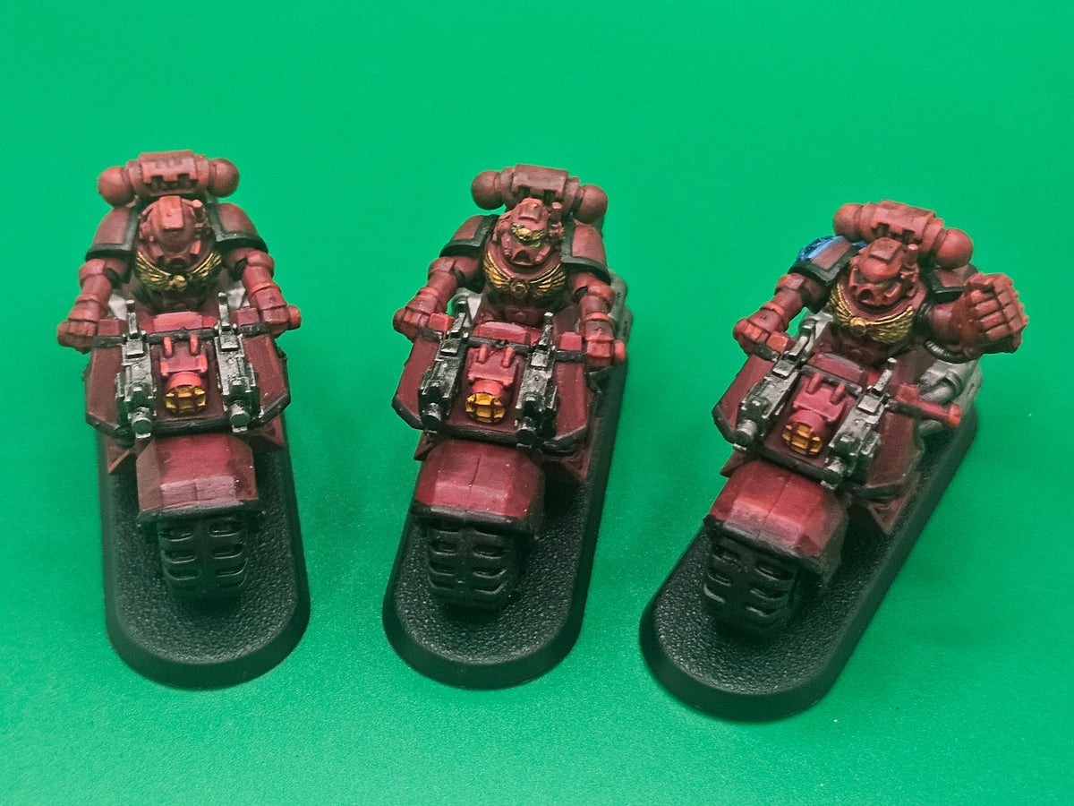 Warhammer 40k Space Marine Bike Squad
