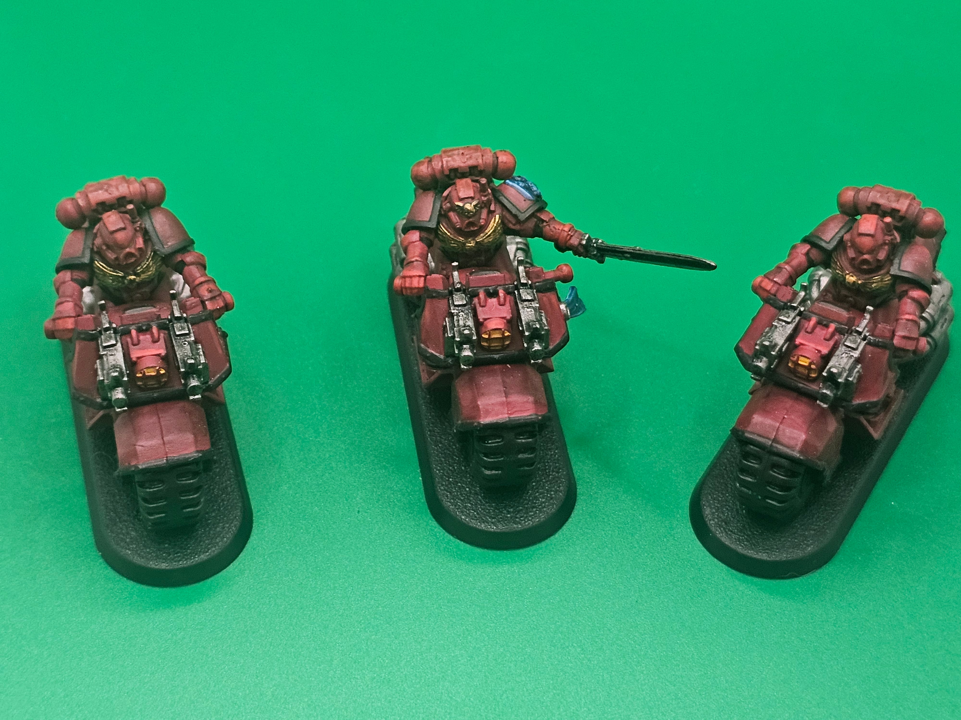 Warhammer 40k Space Marine Bike Squad
