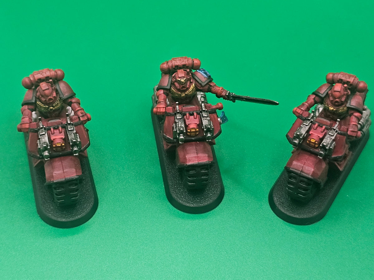 Warhammer 40k Space Marine Bike Squad
