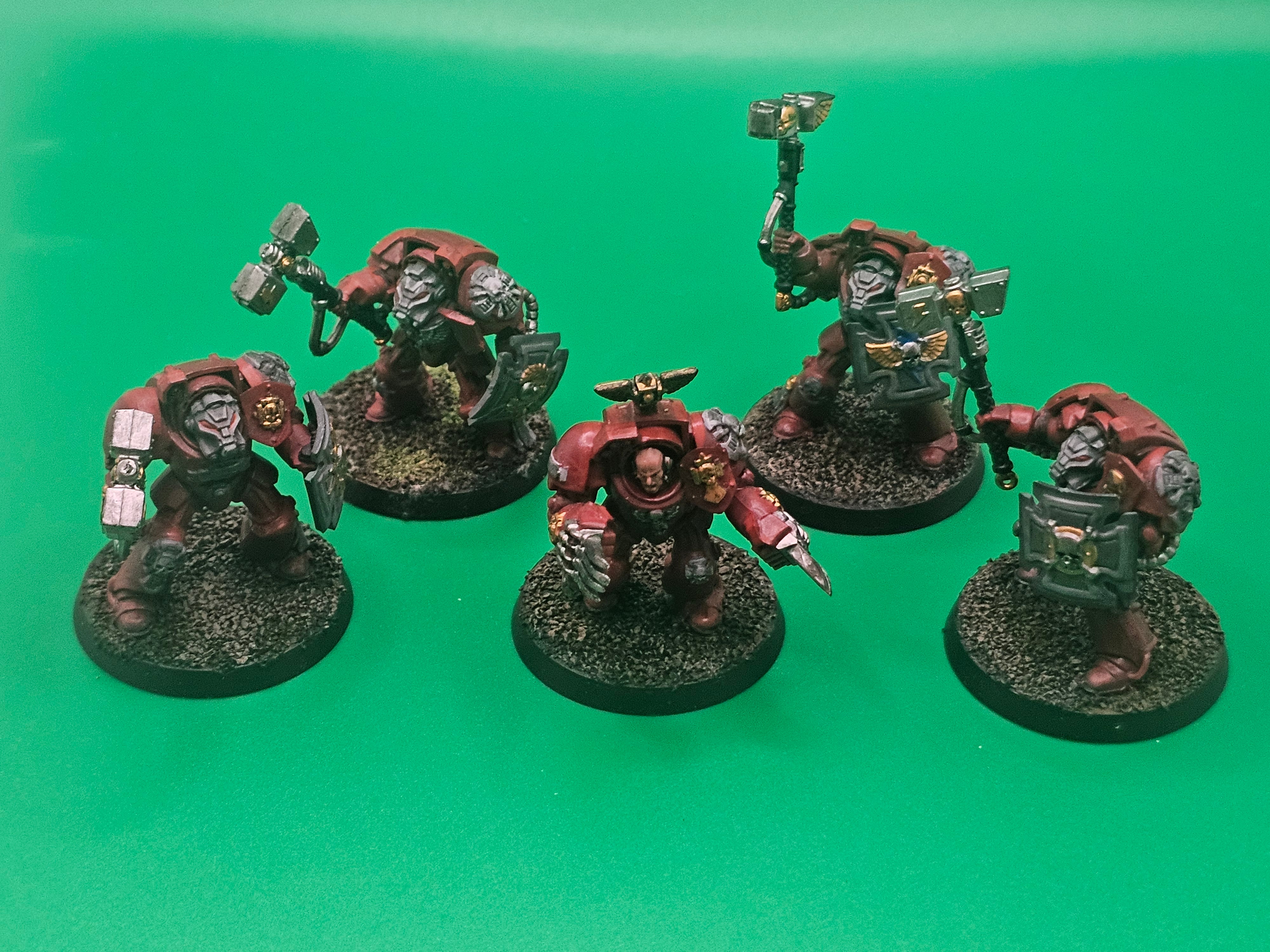 Warhammer 40k Space Marine Terminator Squad