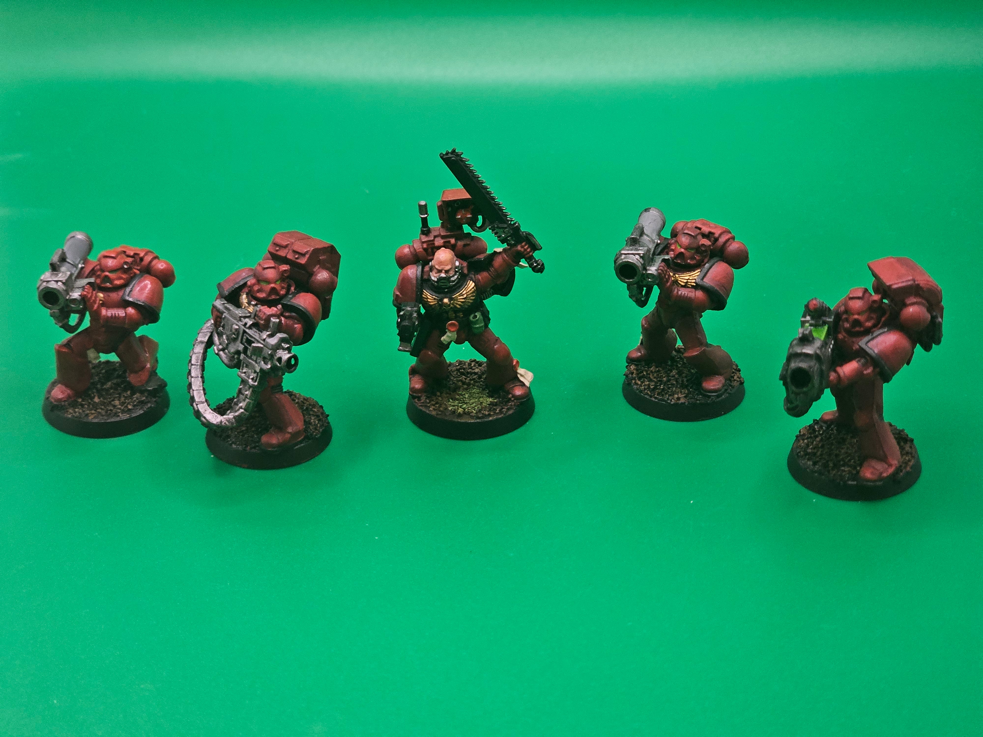 Warhammer 40k Space Marine Devastator Squad