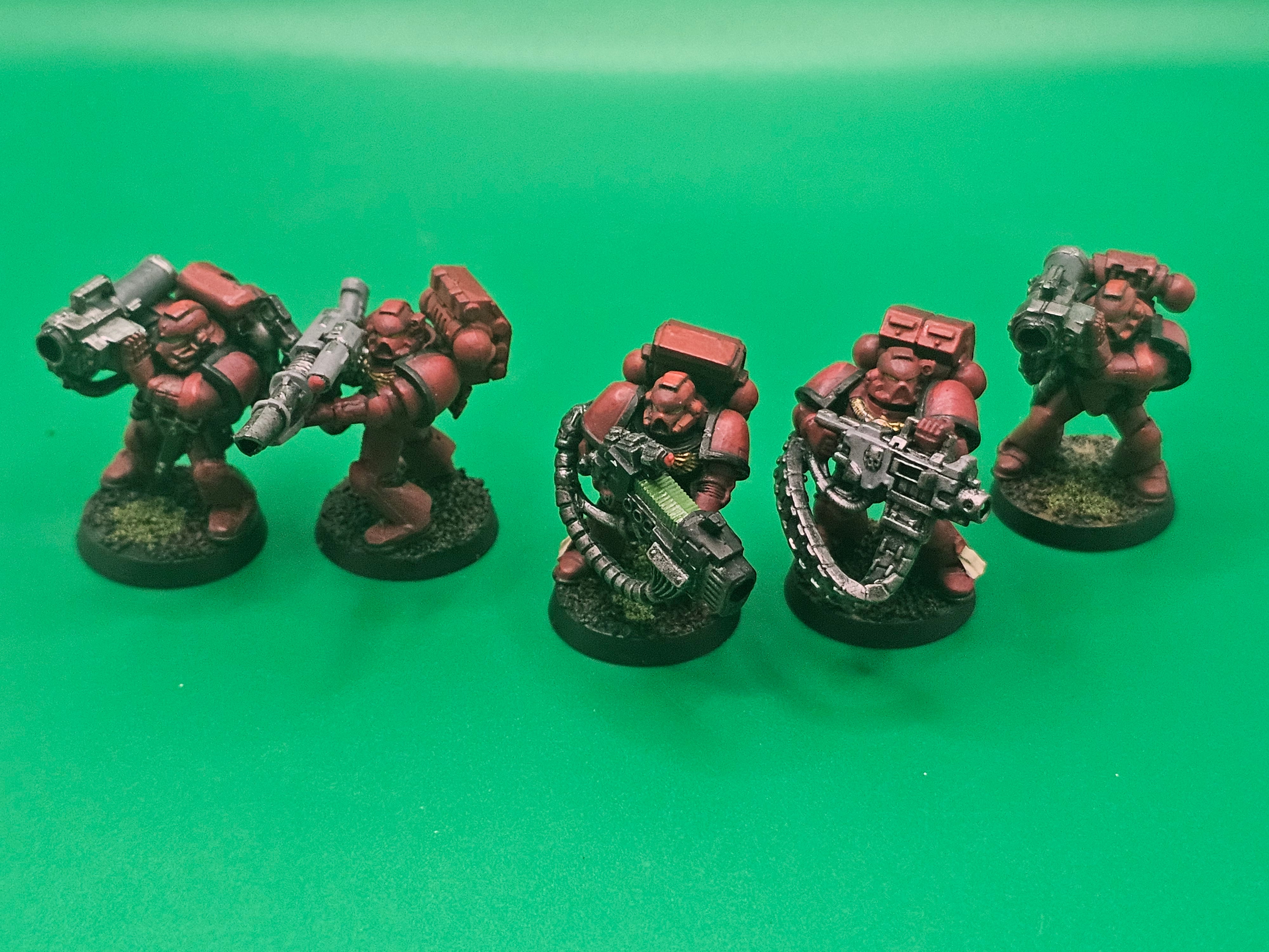 Warhammer 40k Space Marine Devastator Squad