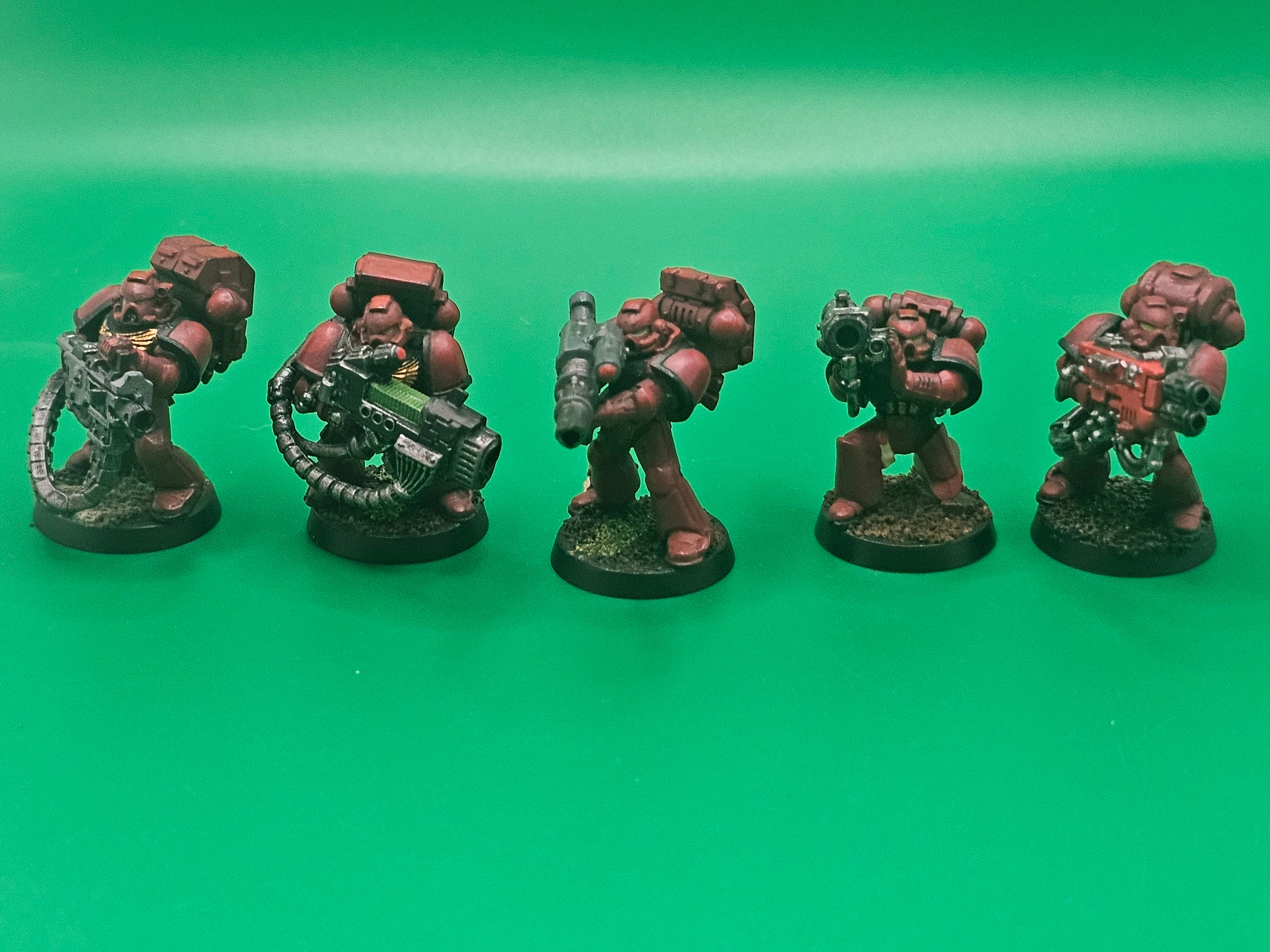 Warhammer 40k Space Marine Devastator Squad