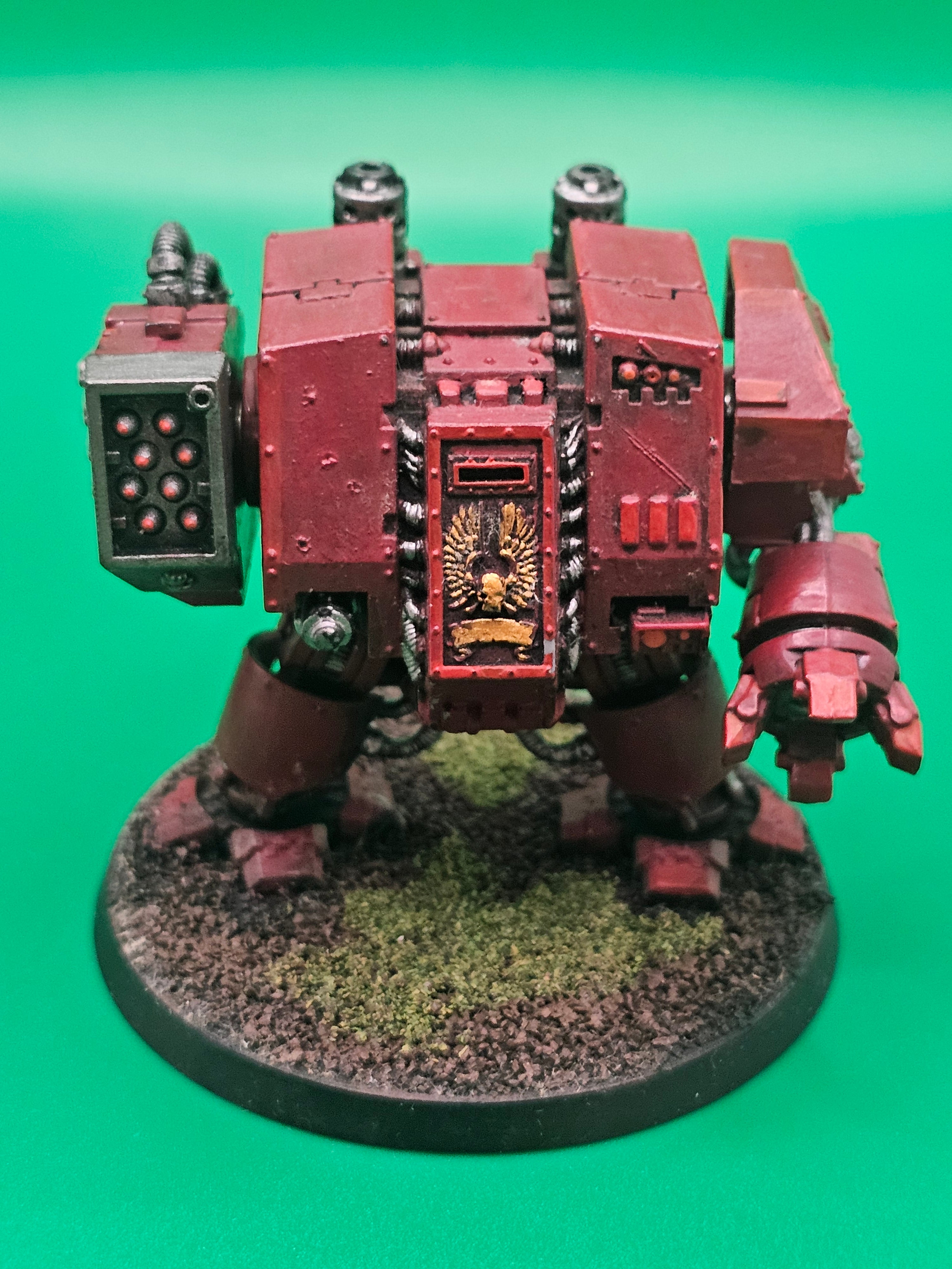 Warhammer 40k Space Marine Dreadnoughts x3 magnetized arms