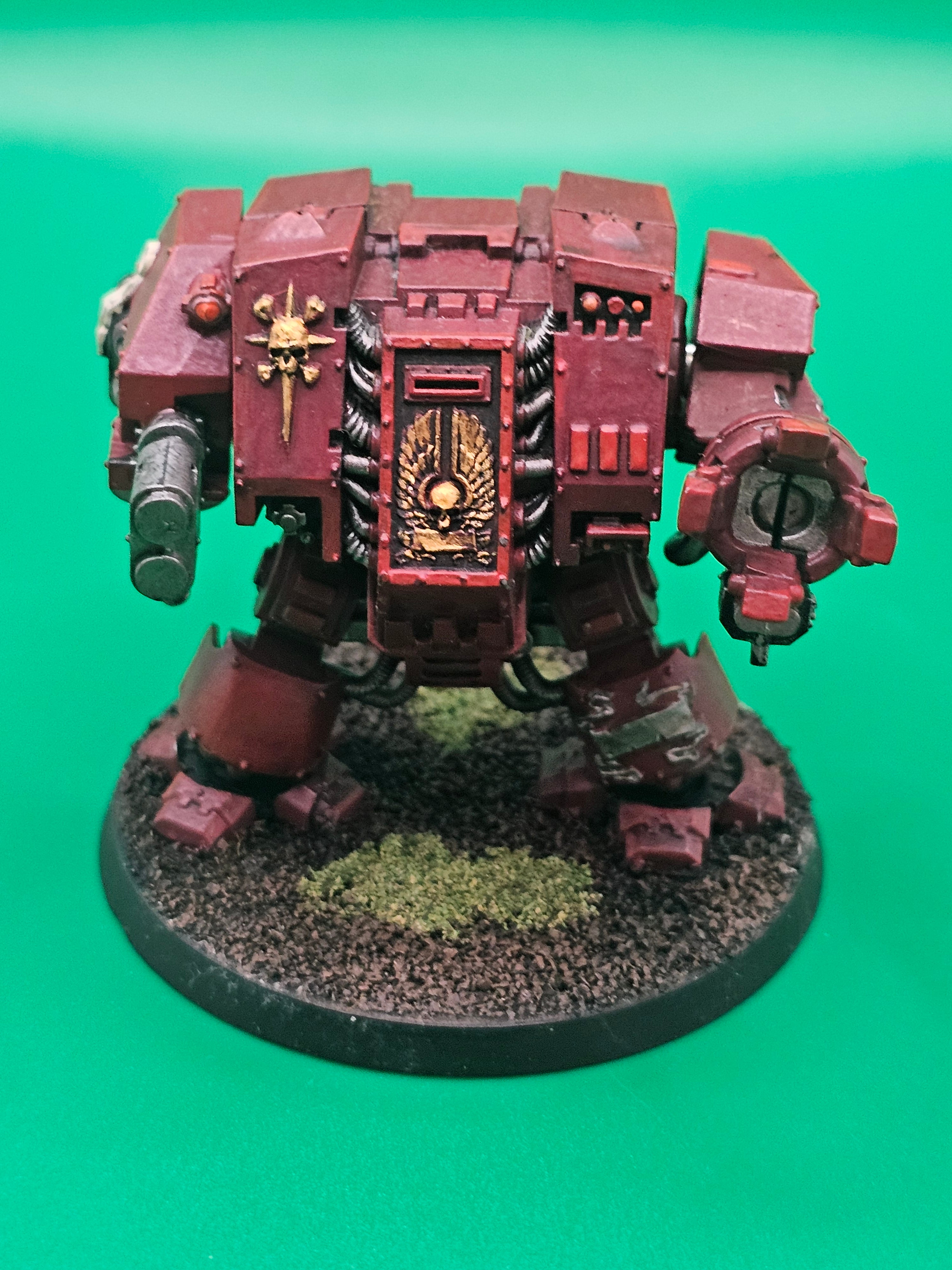 Warhammer 40k Space Marine Dreadnoughts x3 magnetized arms