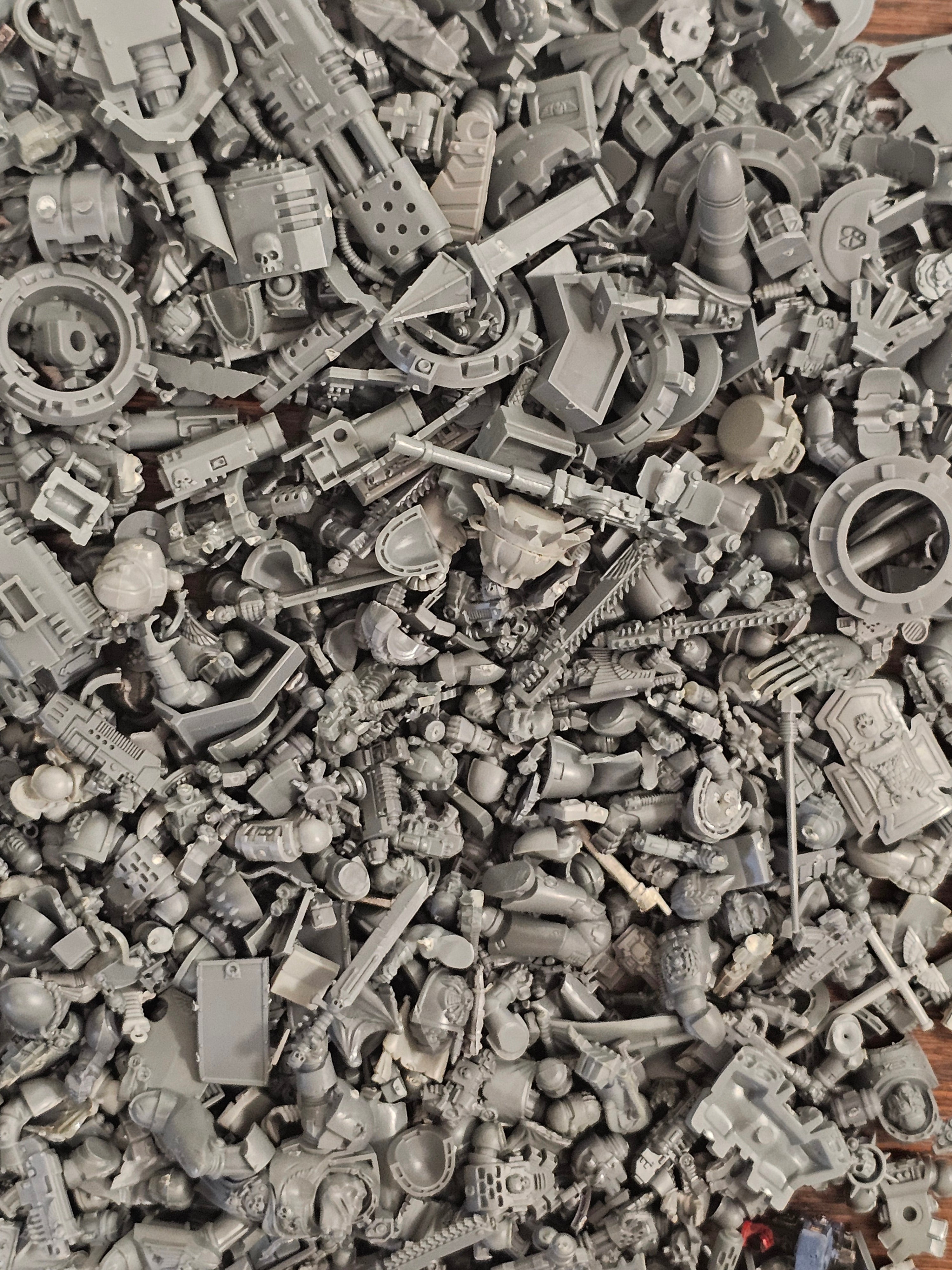 Warhammer 40k Space Marine Bits and Transfer Sheets