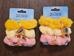 Disney Stitch Scrunchies with Charms