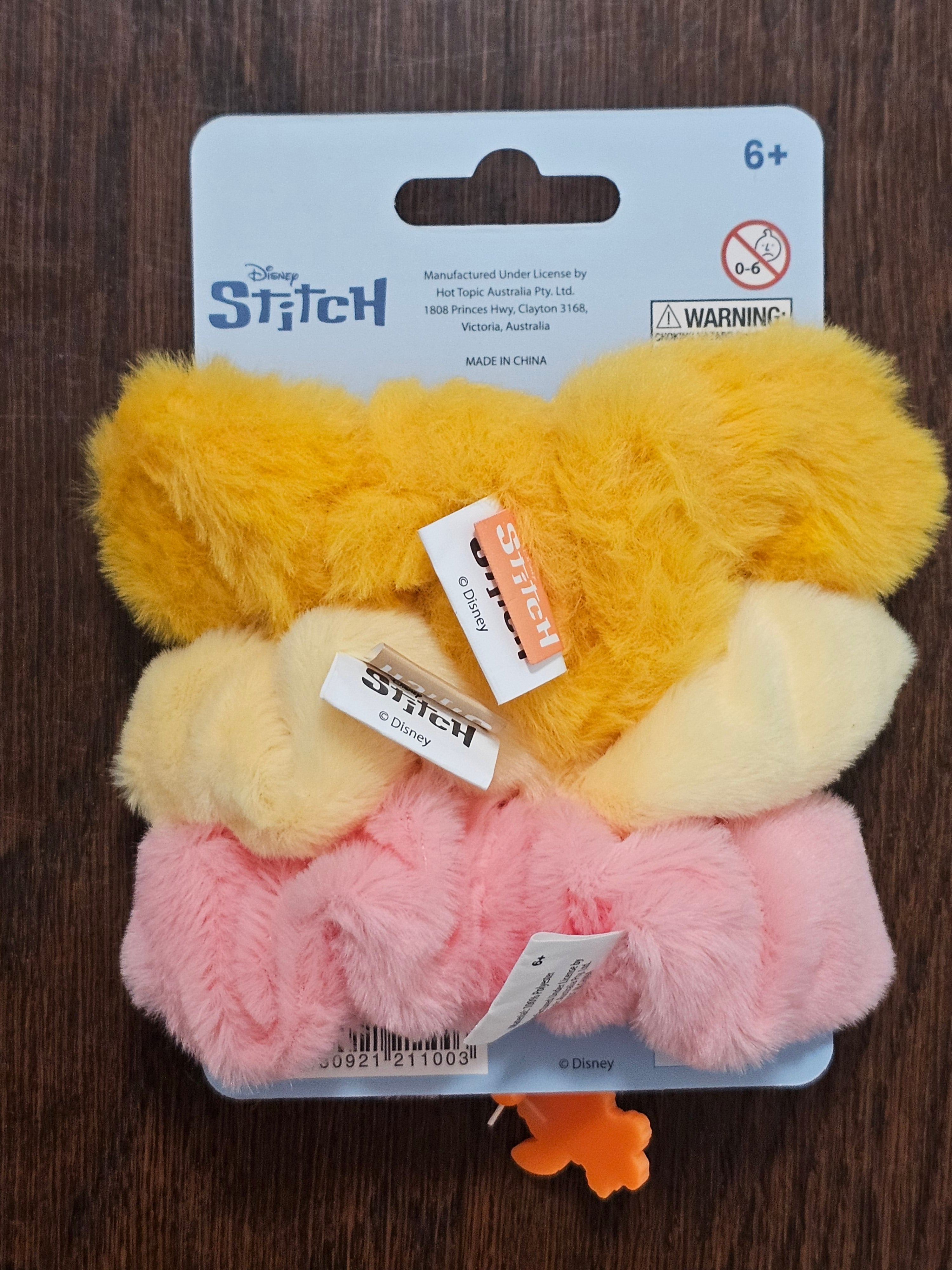 Disney Stitch Scrunchies with Charms