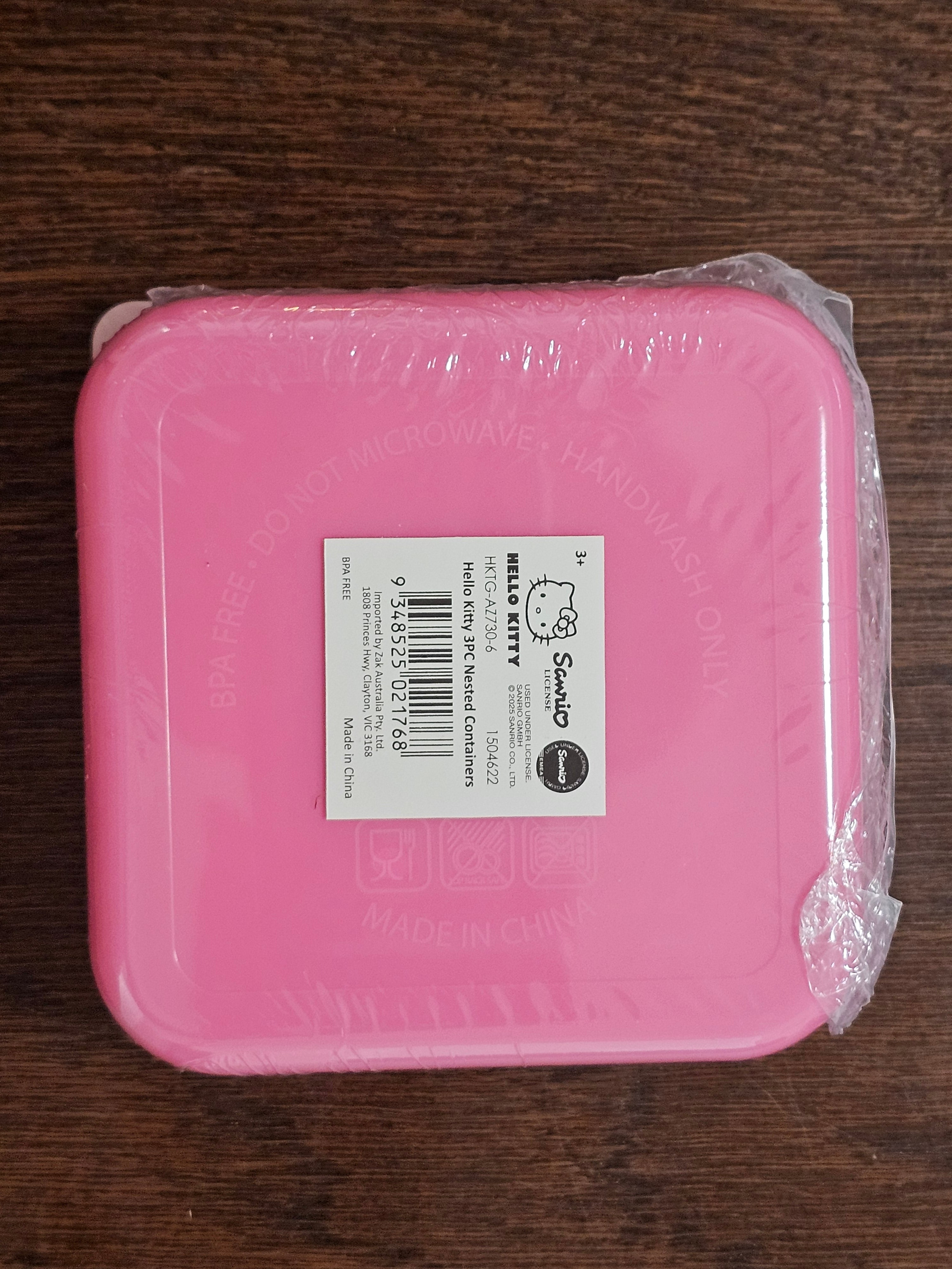 Hello Kitty Nested Containers