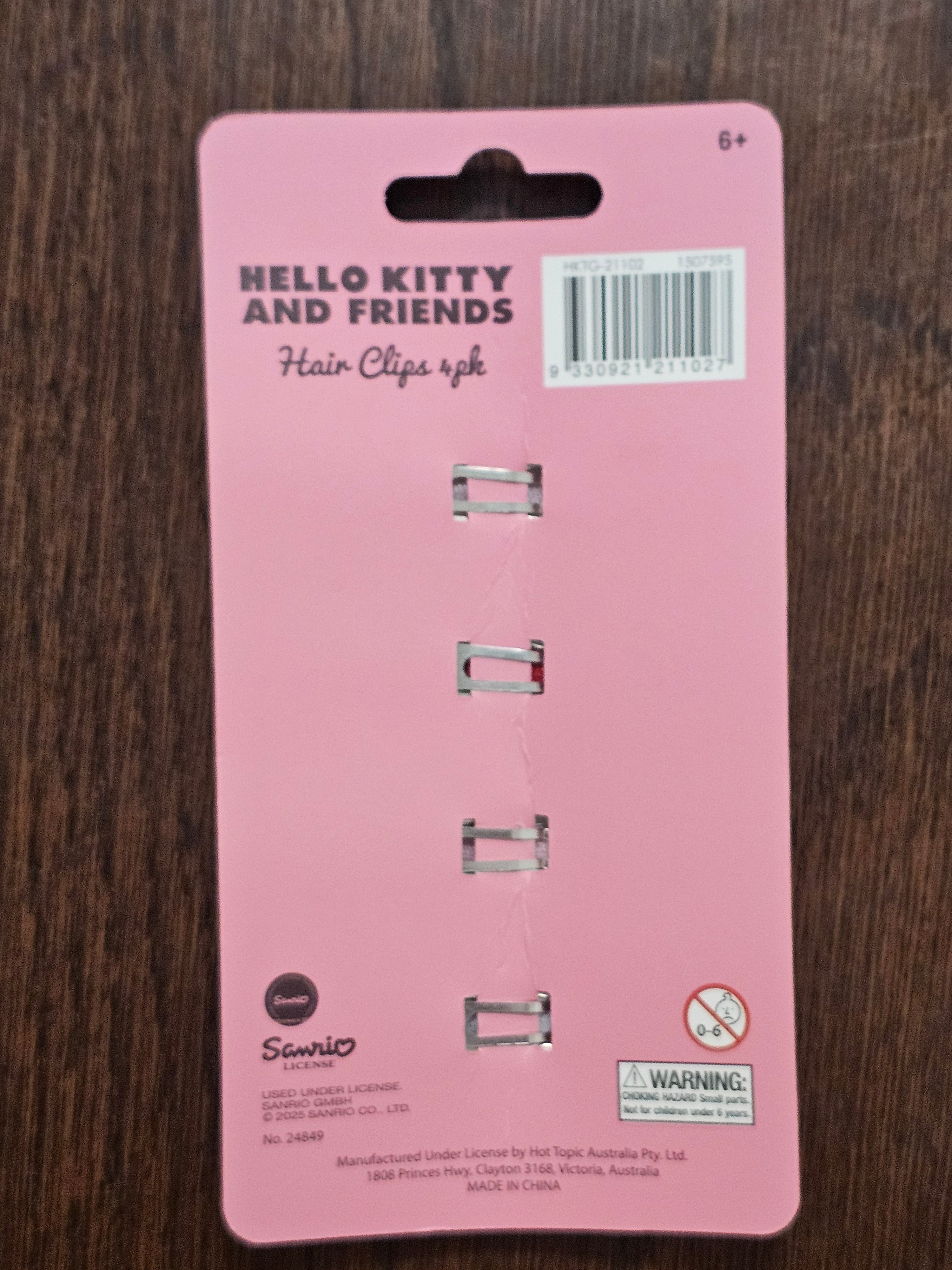 Hello Kitty Hairclips