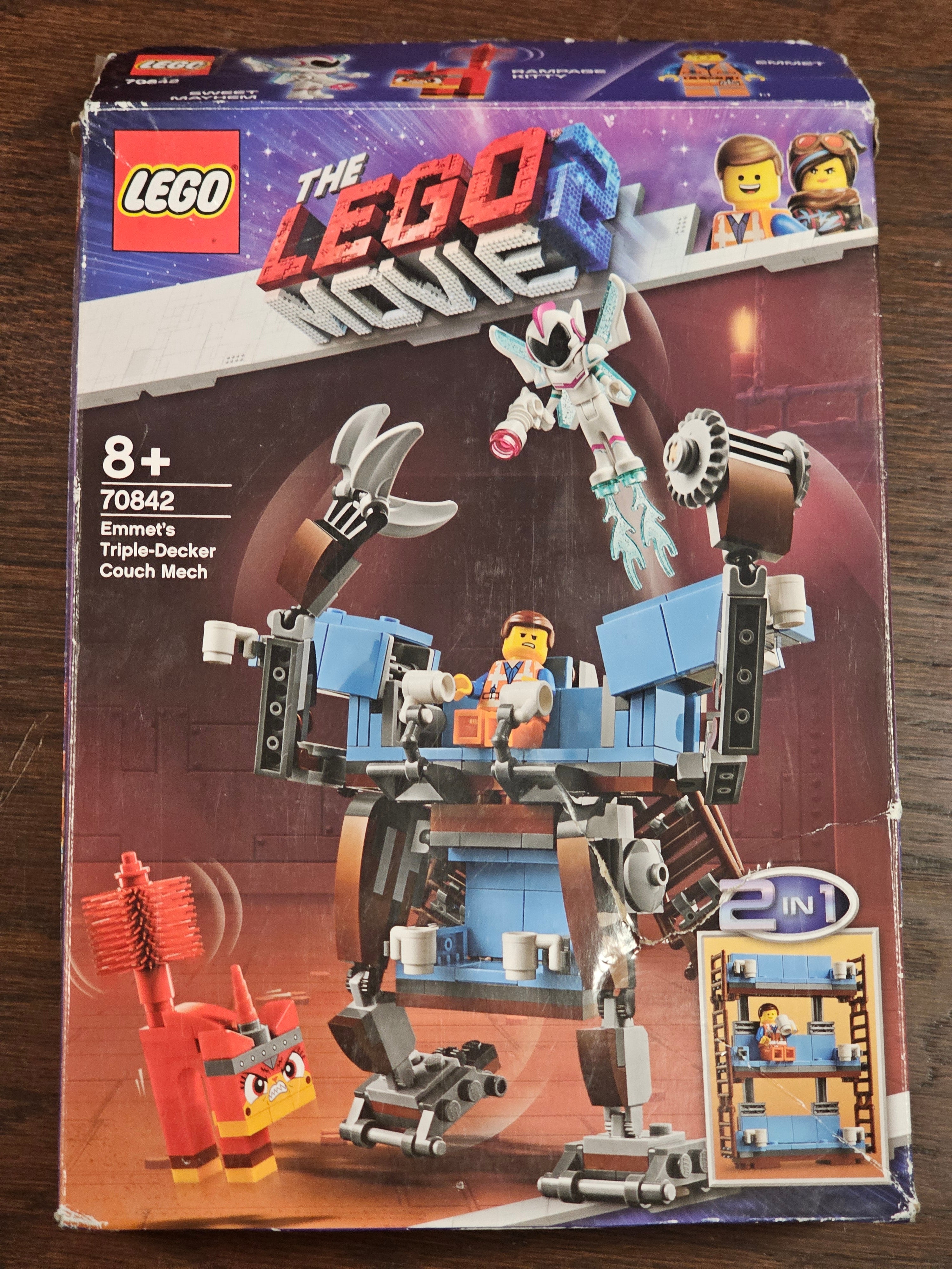LEGO Emmet's Triple-Decker Couch Mech 70842