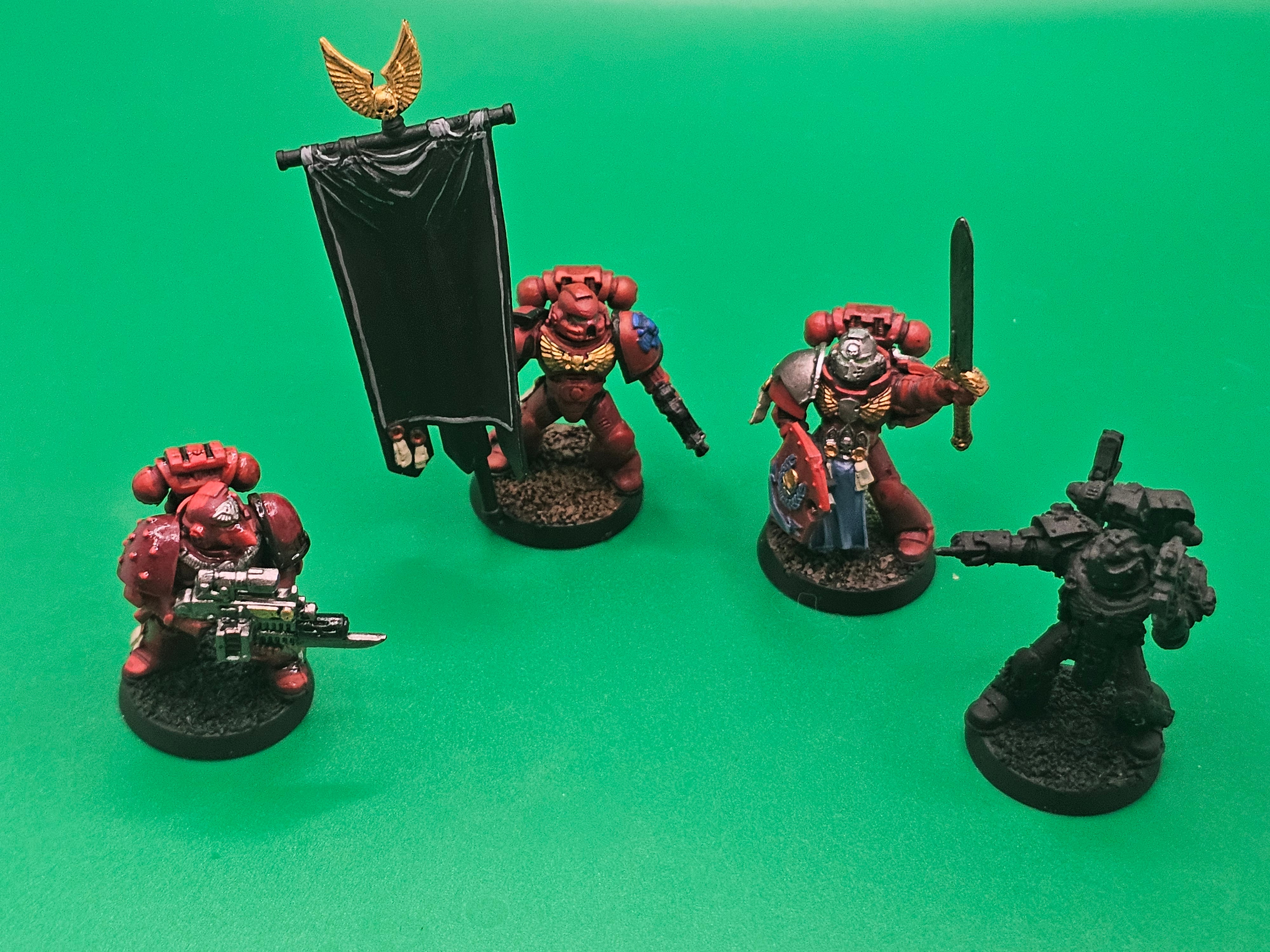 Warhammer 40k Space Marine Command Squad