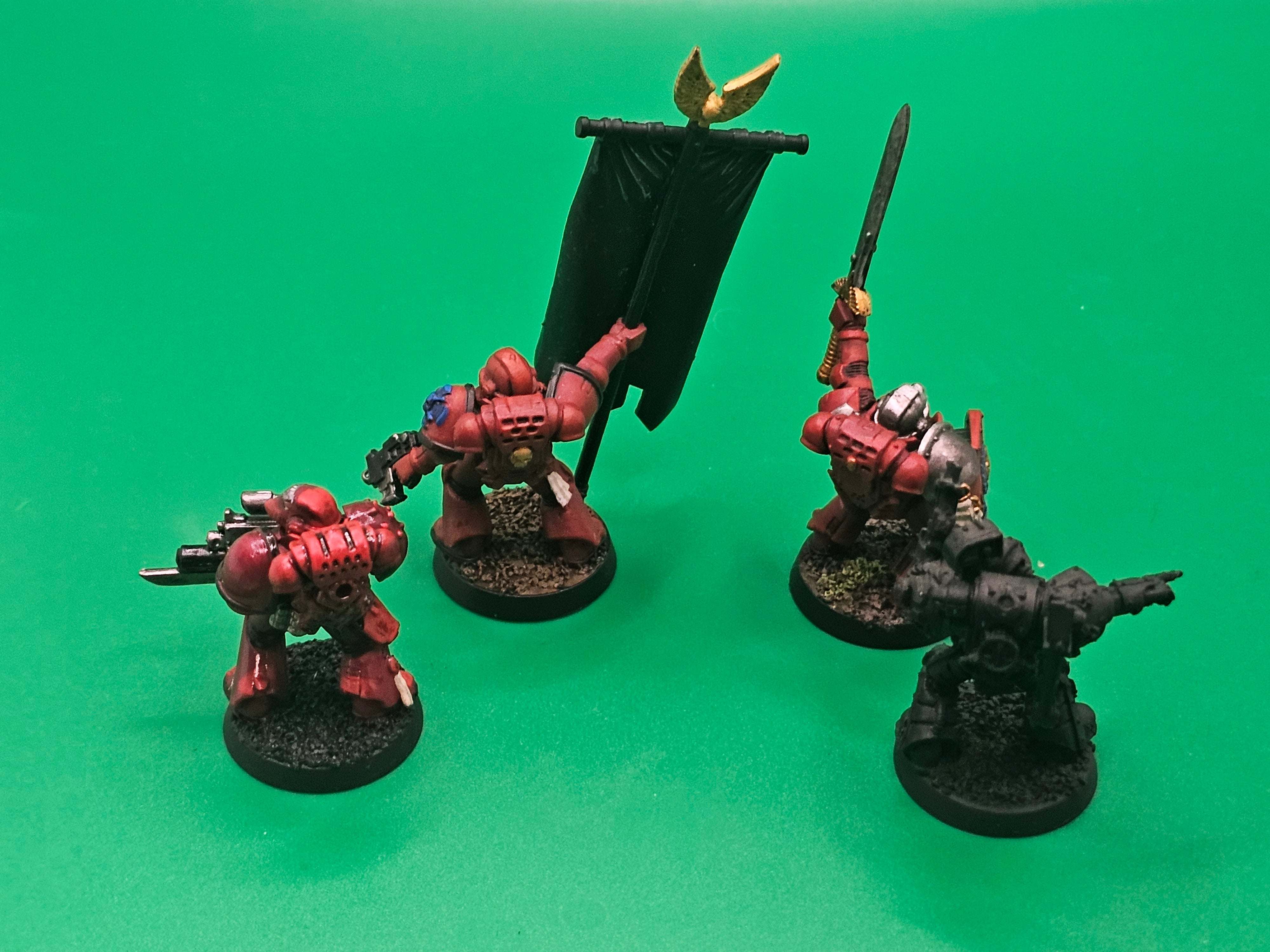 Warhammer 40k Space Marine Command Squad