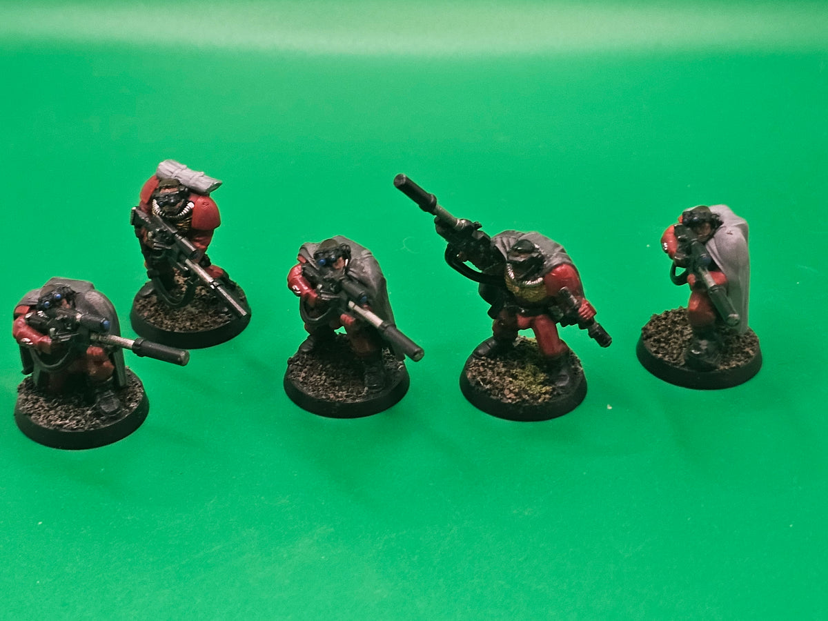Warhammer 40k Space Marine Scout Squad