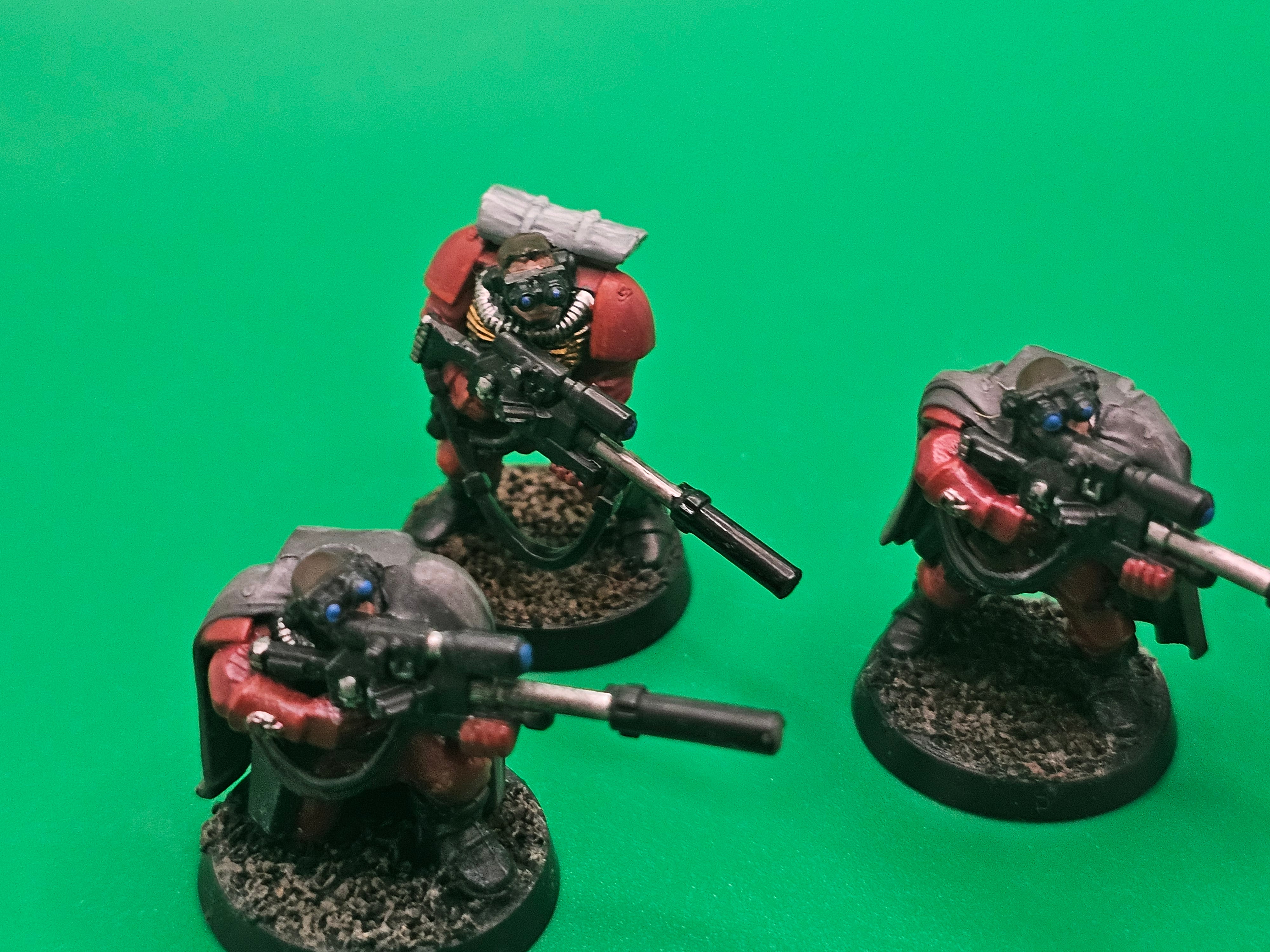 Warhammer 40k Space Marine Scout Squad