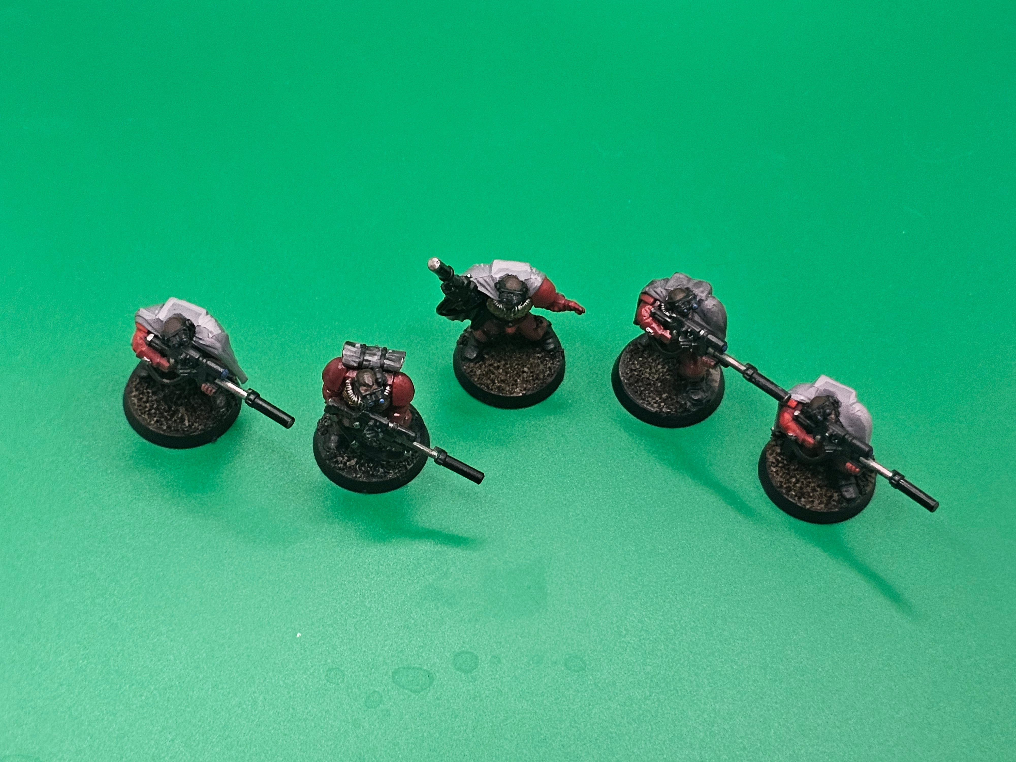 Warhammer 40k Space Marine Scout Squad
