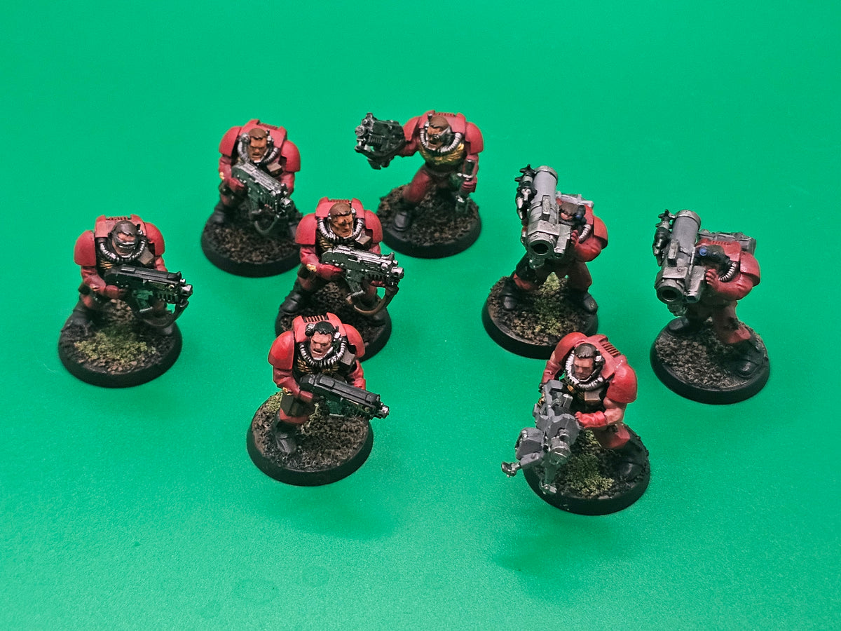 Warhammer 40k Space Marine Scout Squad