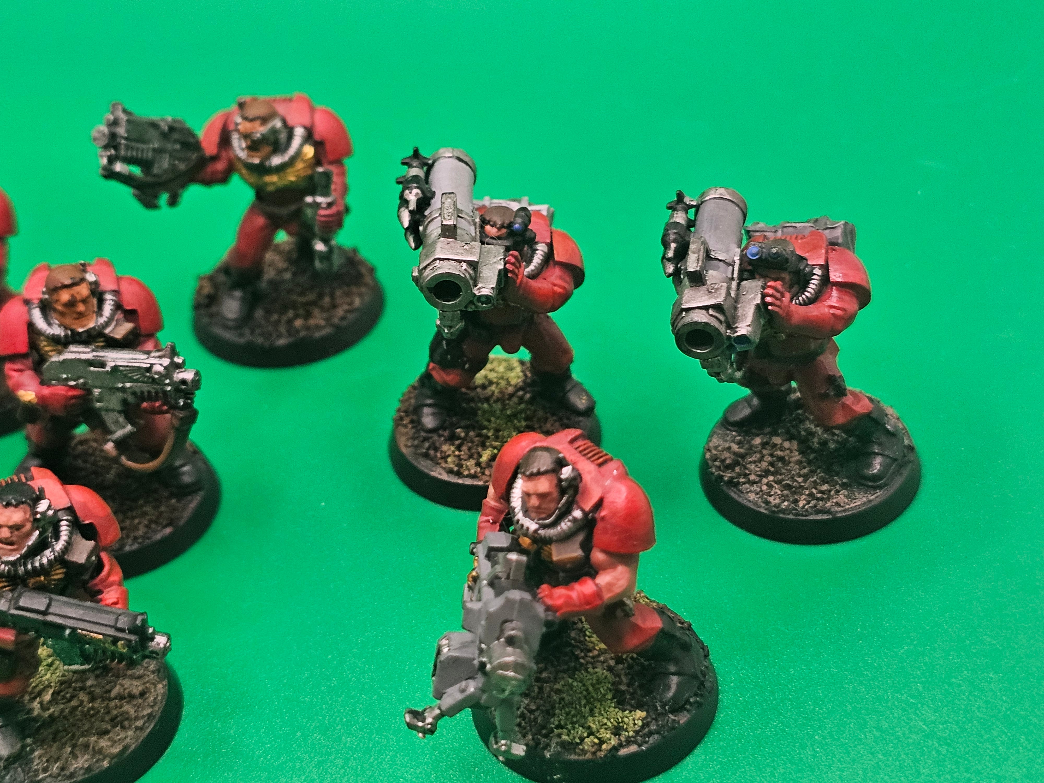 Warhammer 40k Space Marine Scout Squad