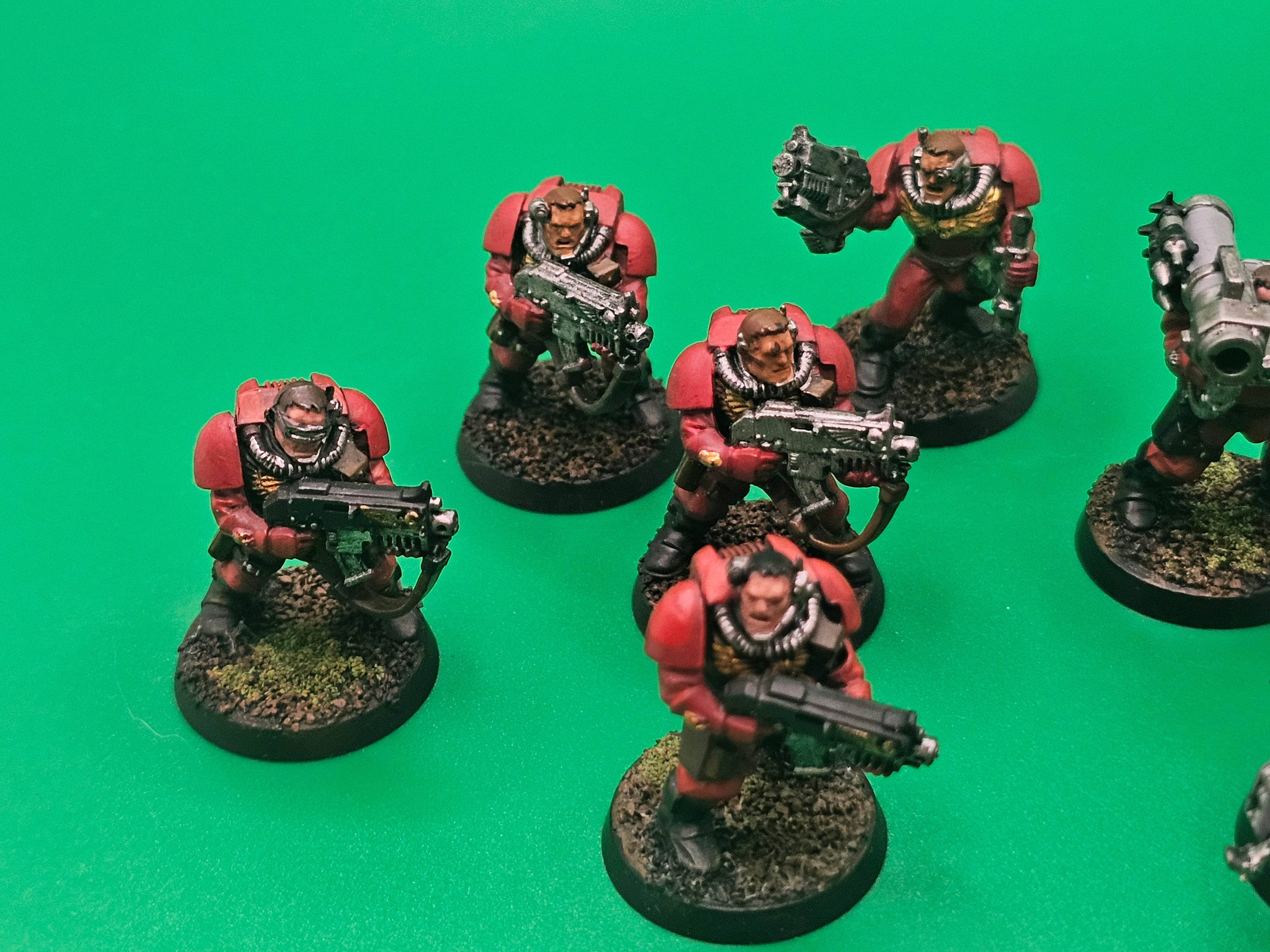 Warhammer 40k Space Marine Scout Squad