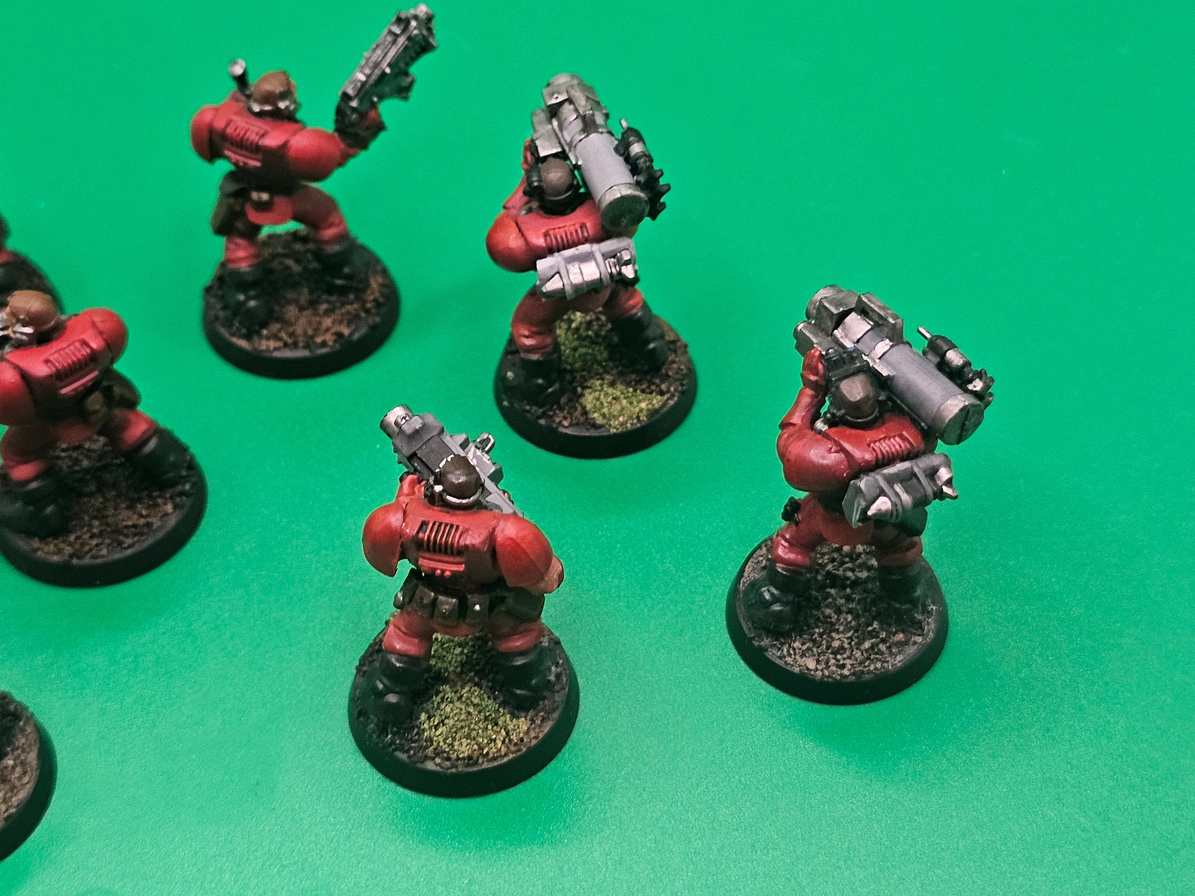 Warhammer 40k Space Marine Scout Squad