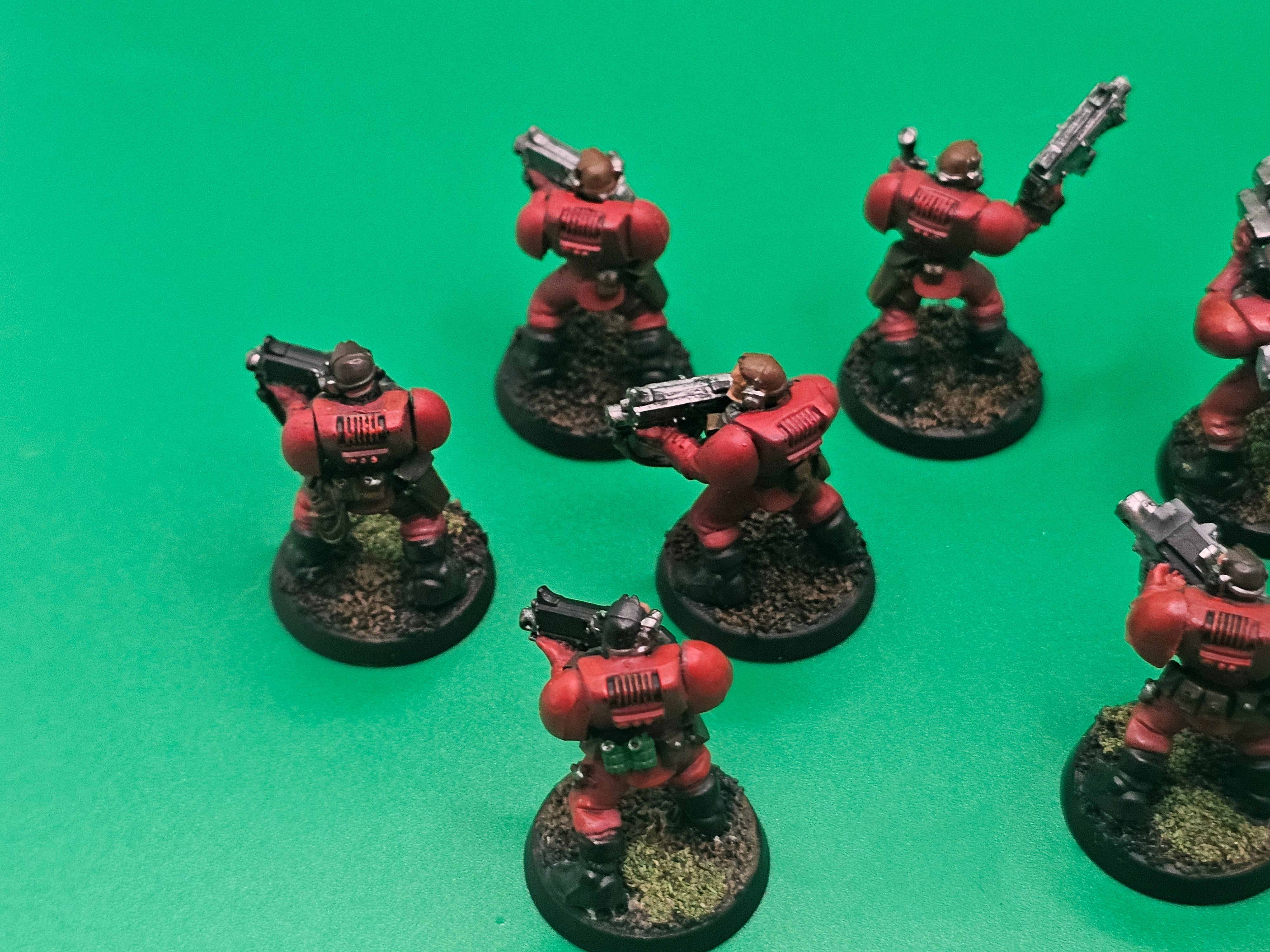 Warhammer 40k Space Marine Scout Squad