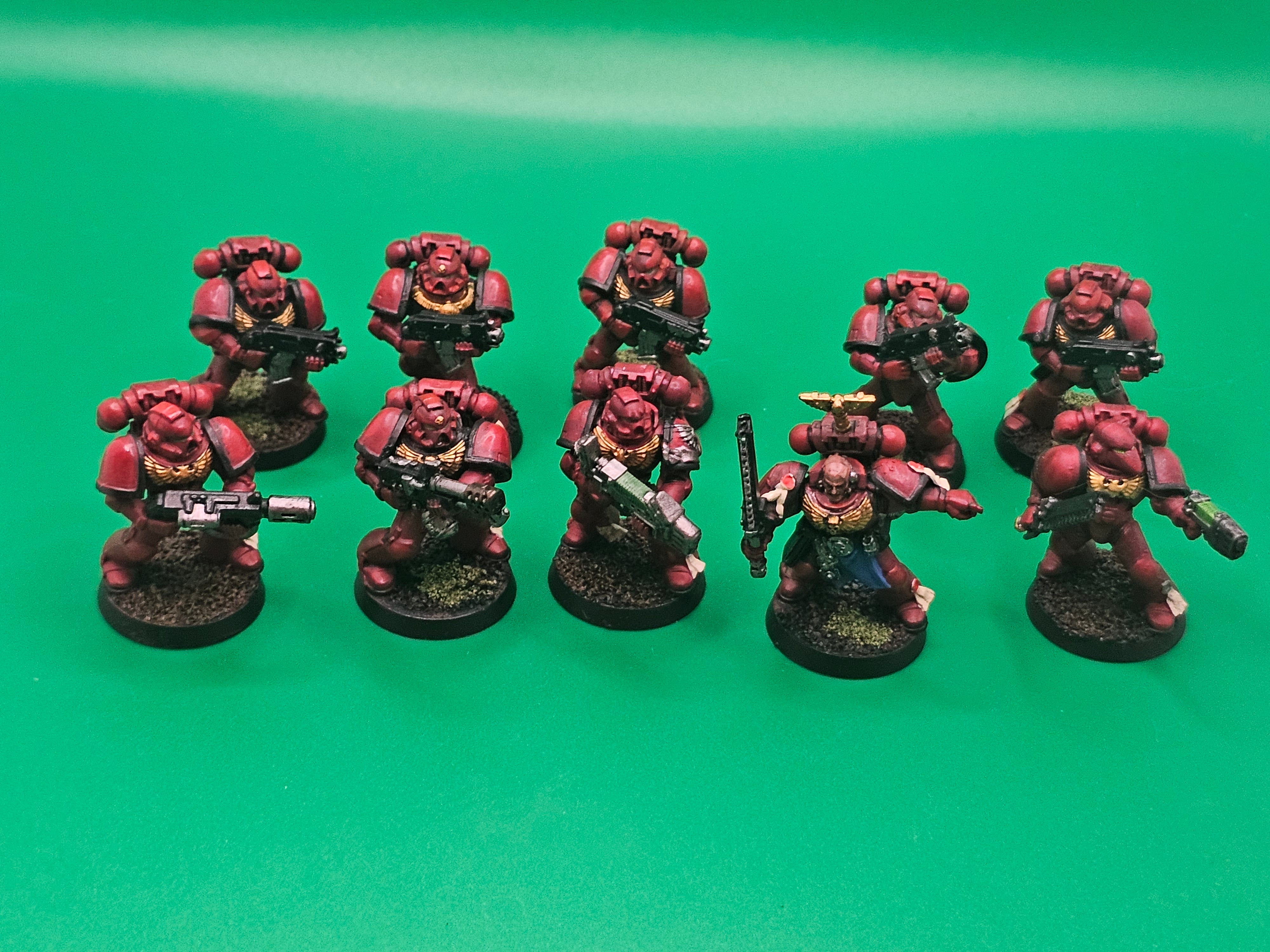 Warhammer 40k Space Marine Tactical Squad