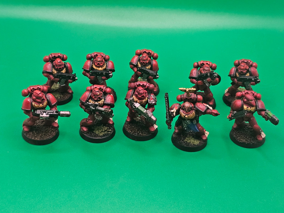 Warhammer 40k Space Marine Tactical Squad
