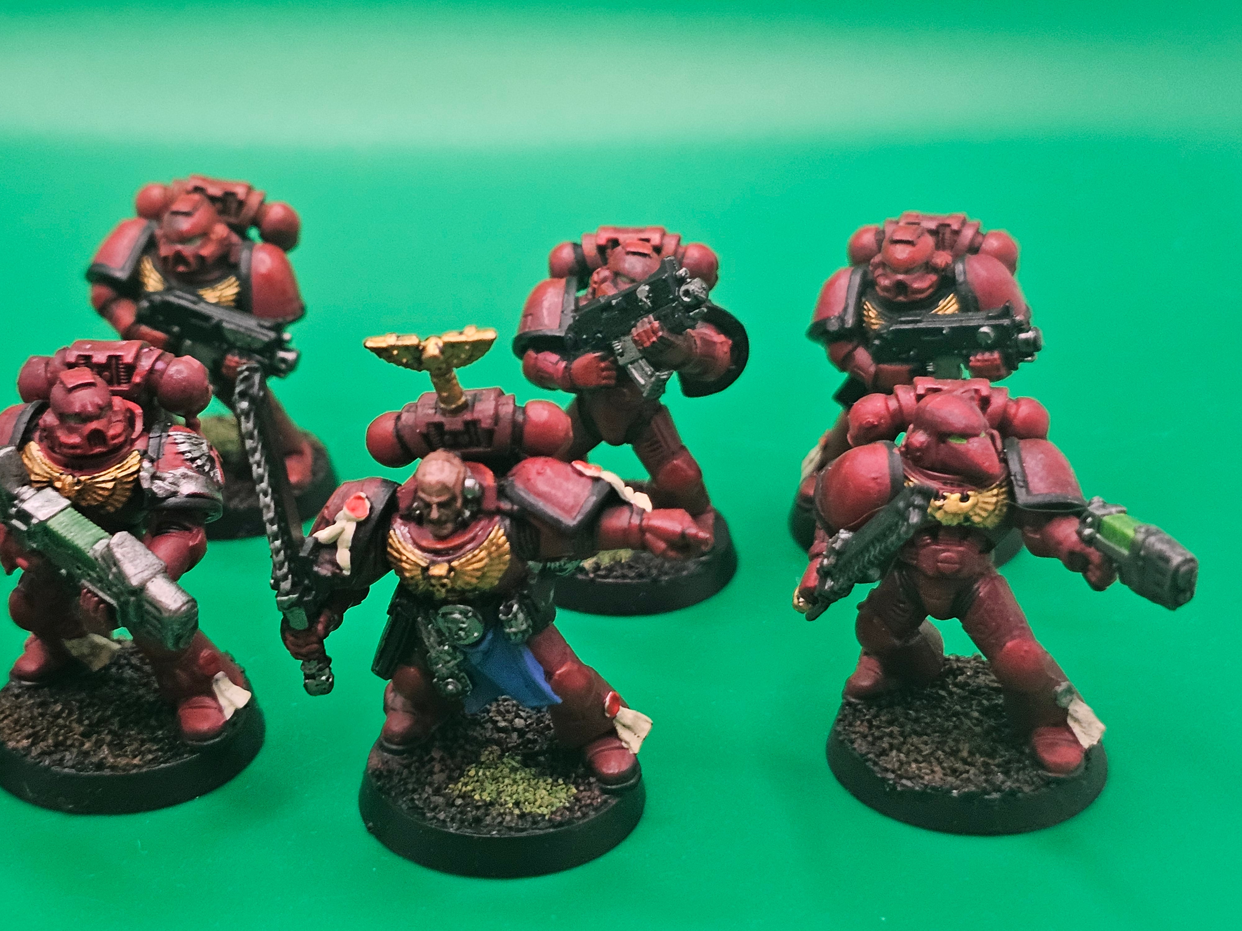 Warhammer 40k Space Marine Tactical Squad