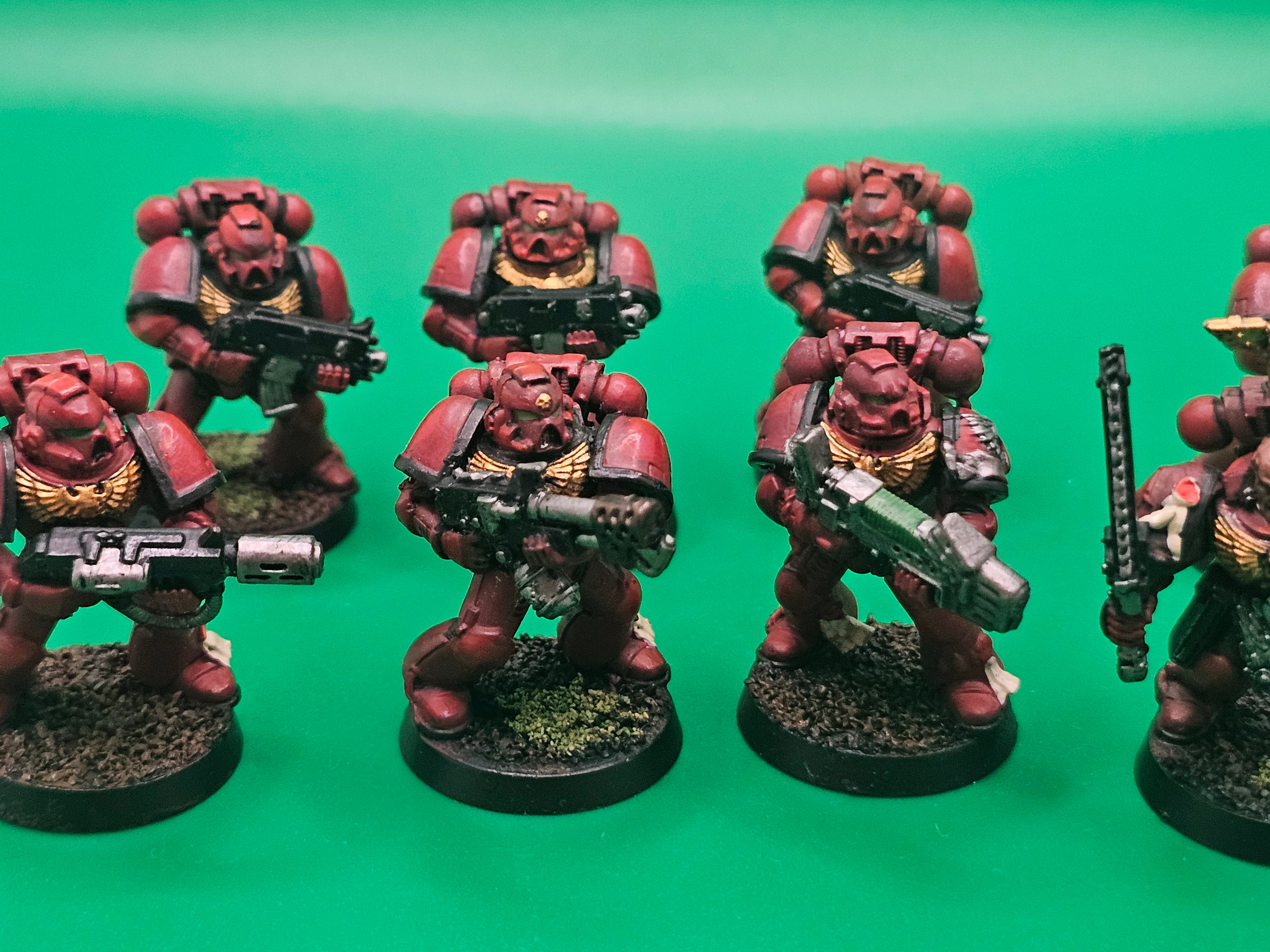Warhammer 40k Space Marine Tactical Squad